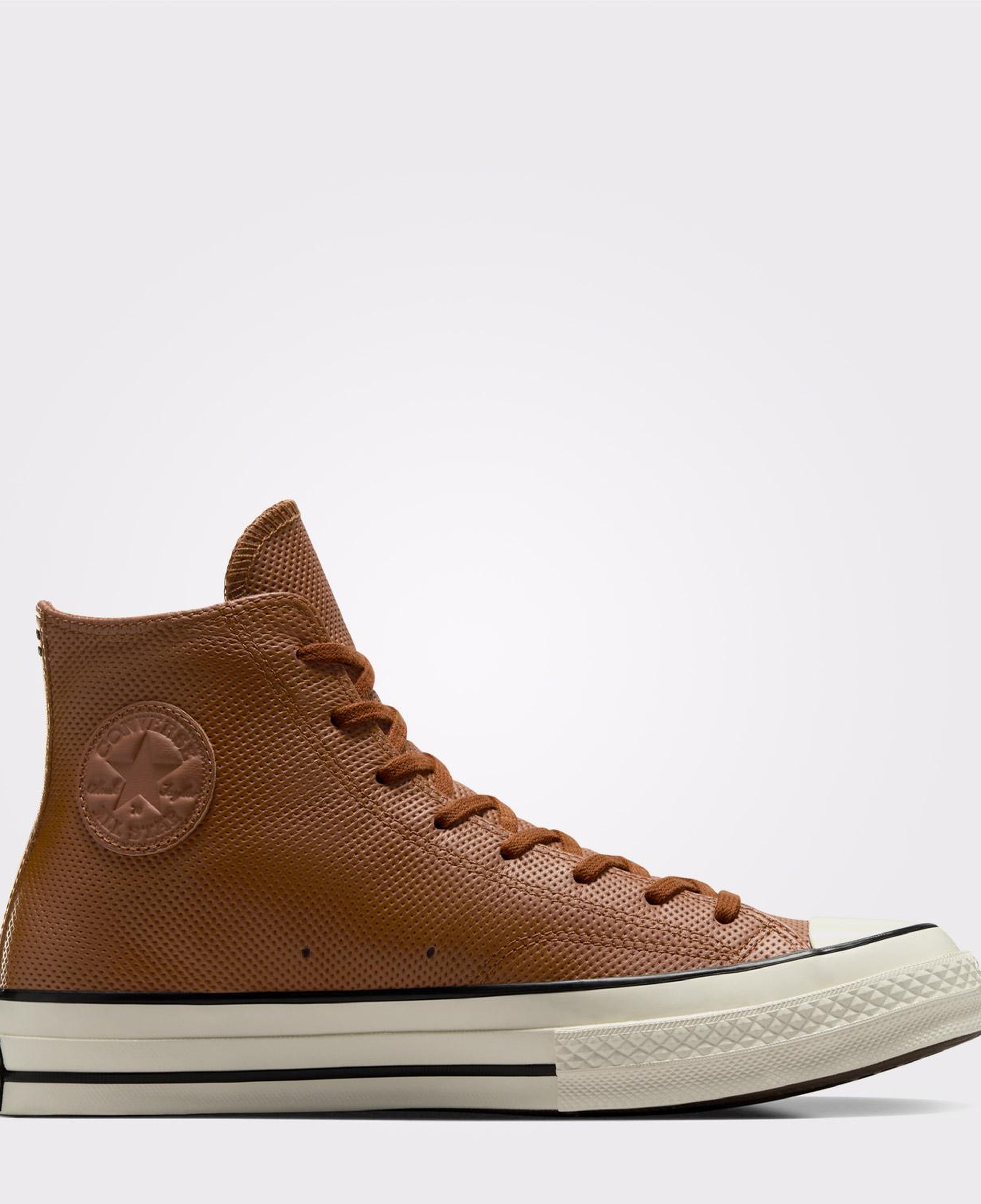Converse Chuck 70 Unisex Kahverengi Deri Sneaker