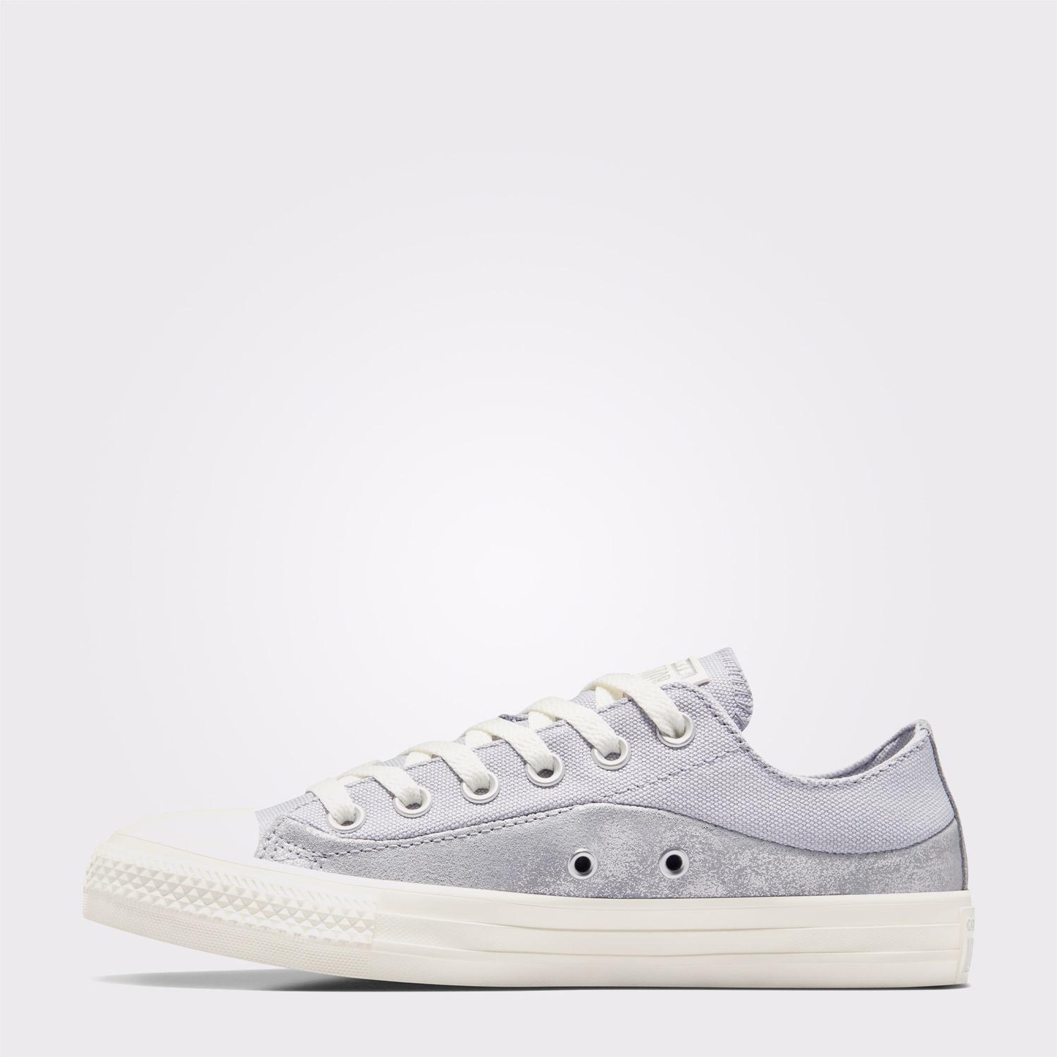 Converse Chuck Taylor All Star Unisex Gri Deri Sneaker