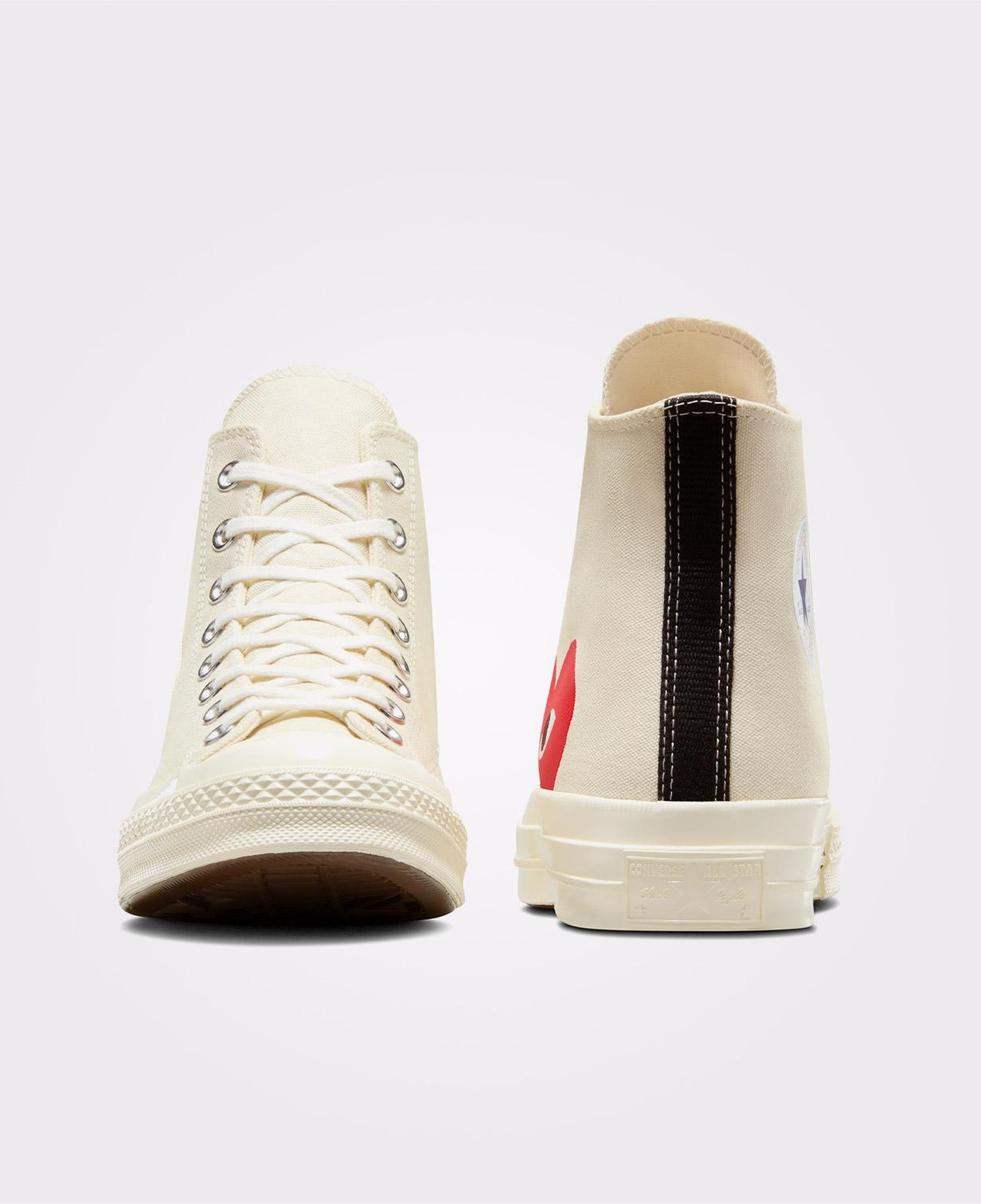 Converse X Comme Des Garçons Play Chuck 70 Unisex Krem Sneaker