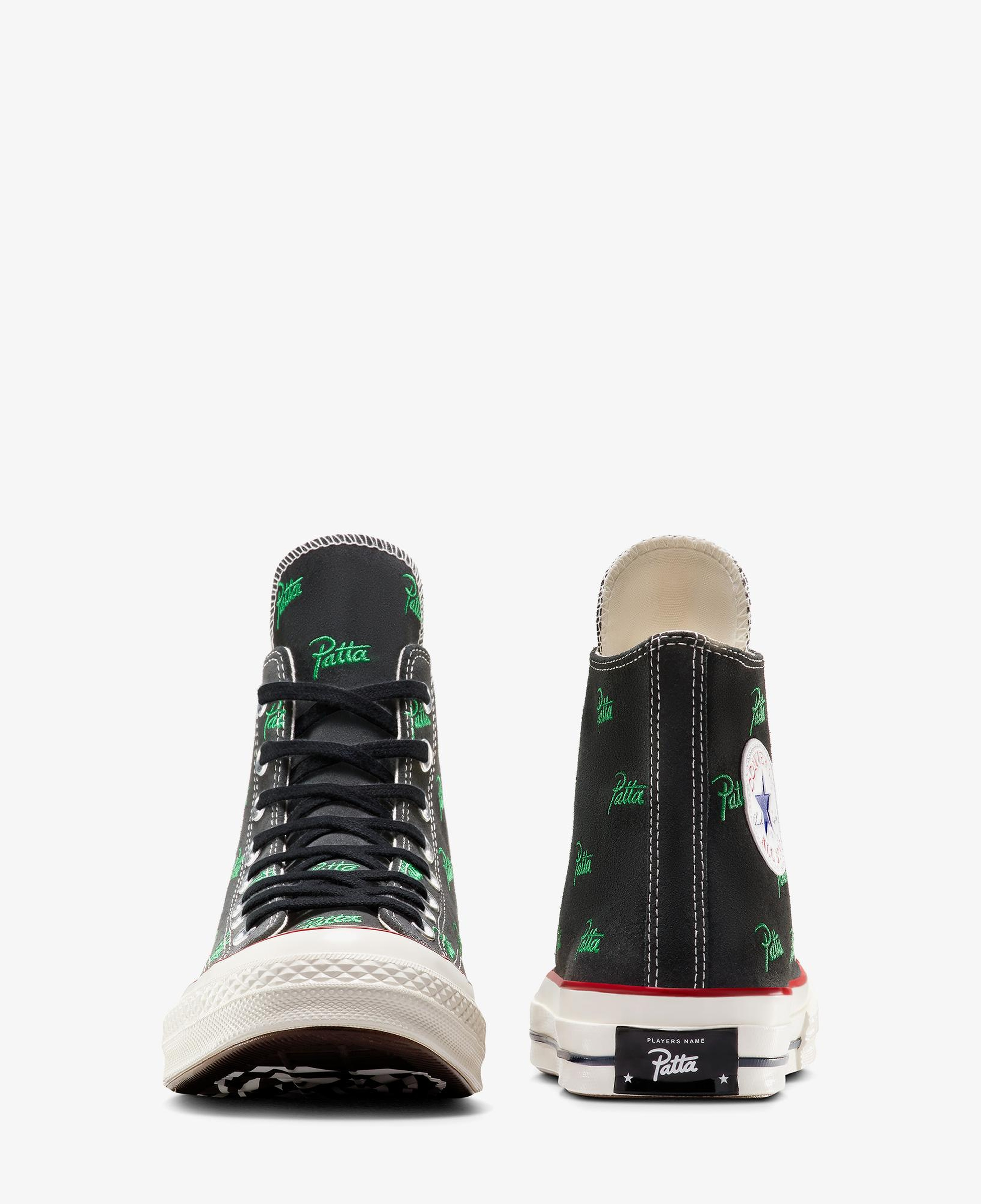 Converse X Patta Chuck 70 Unisex Siyah Bilekli Sneaker