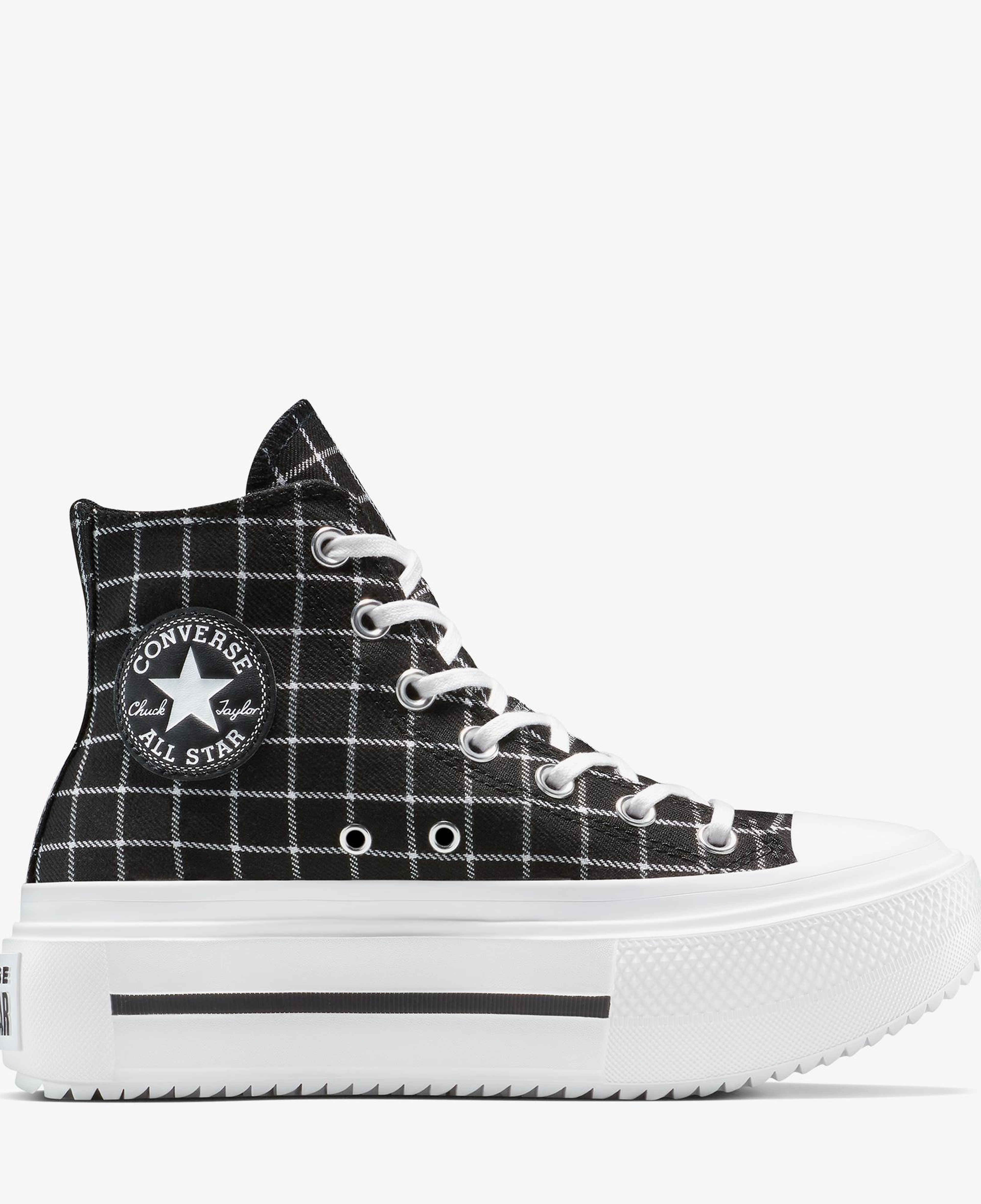Converse Chuck Taylor All Star Lift Double Stack Unisex Siyah Sneaker