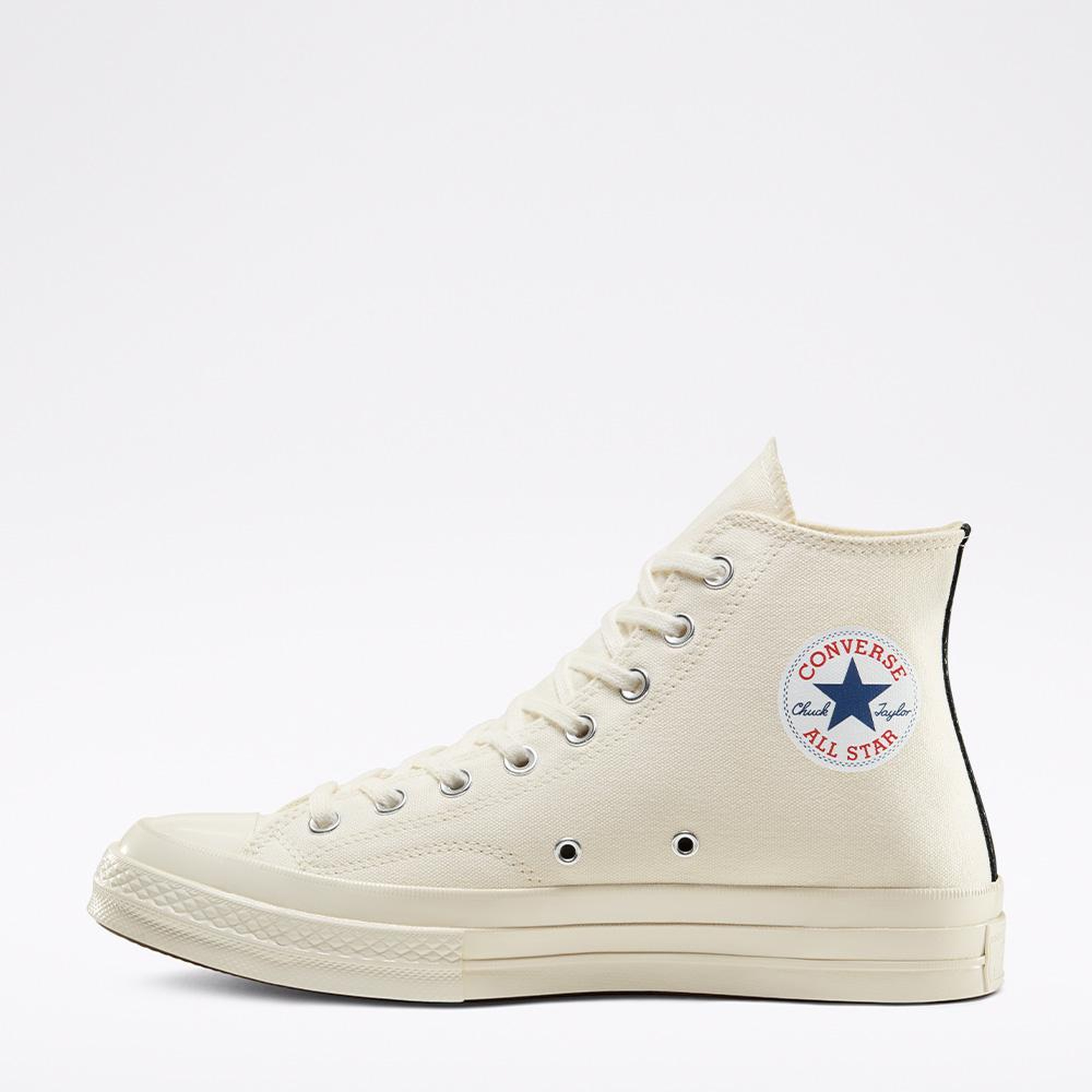 Converse X Comme Des Garçons Play Chuck 70 Unisex Beyaz Sneaker