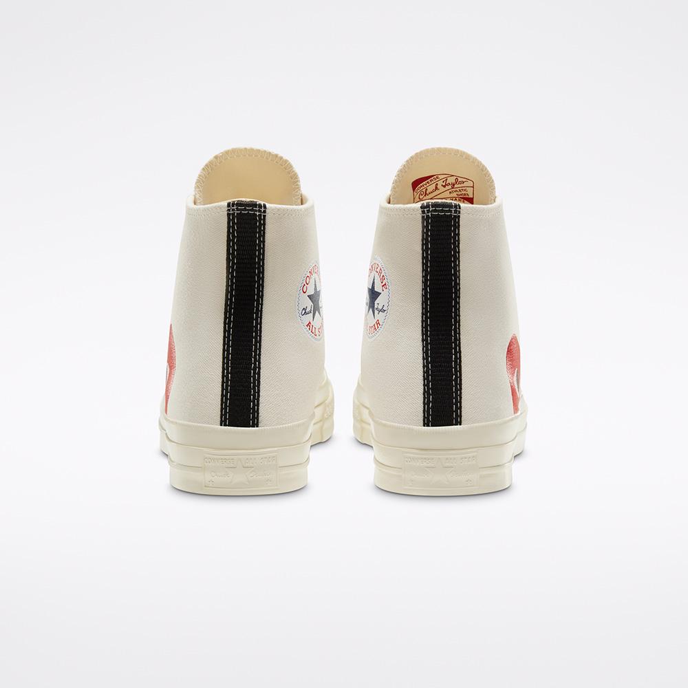 Converse X Comme Des Garçons Play Chuck 70 Unisex Beyaz Sneaker