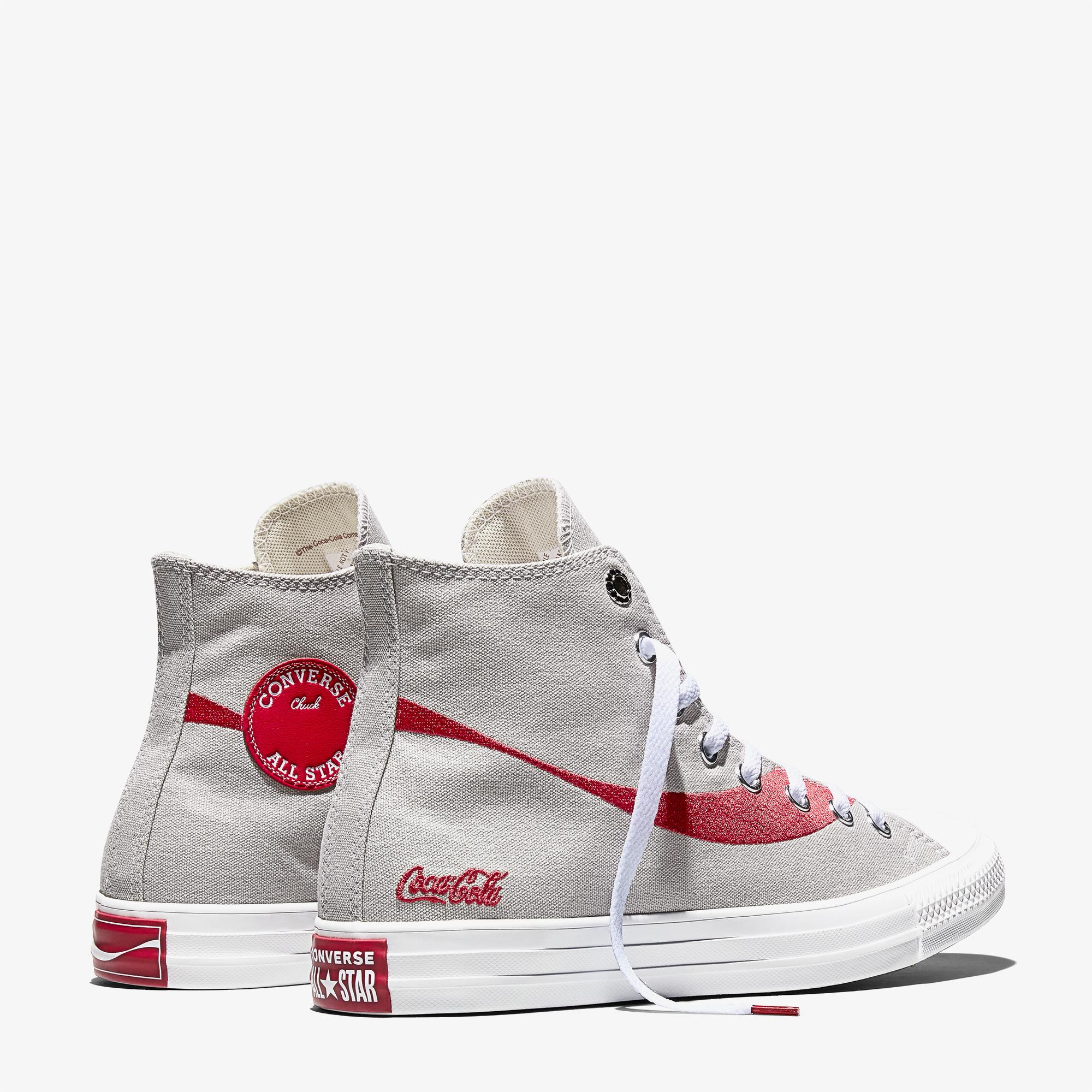 Converse x Coca Cola Chuck 70 Unisex Gri Sneaker