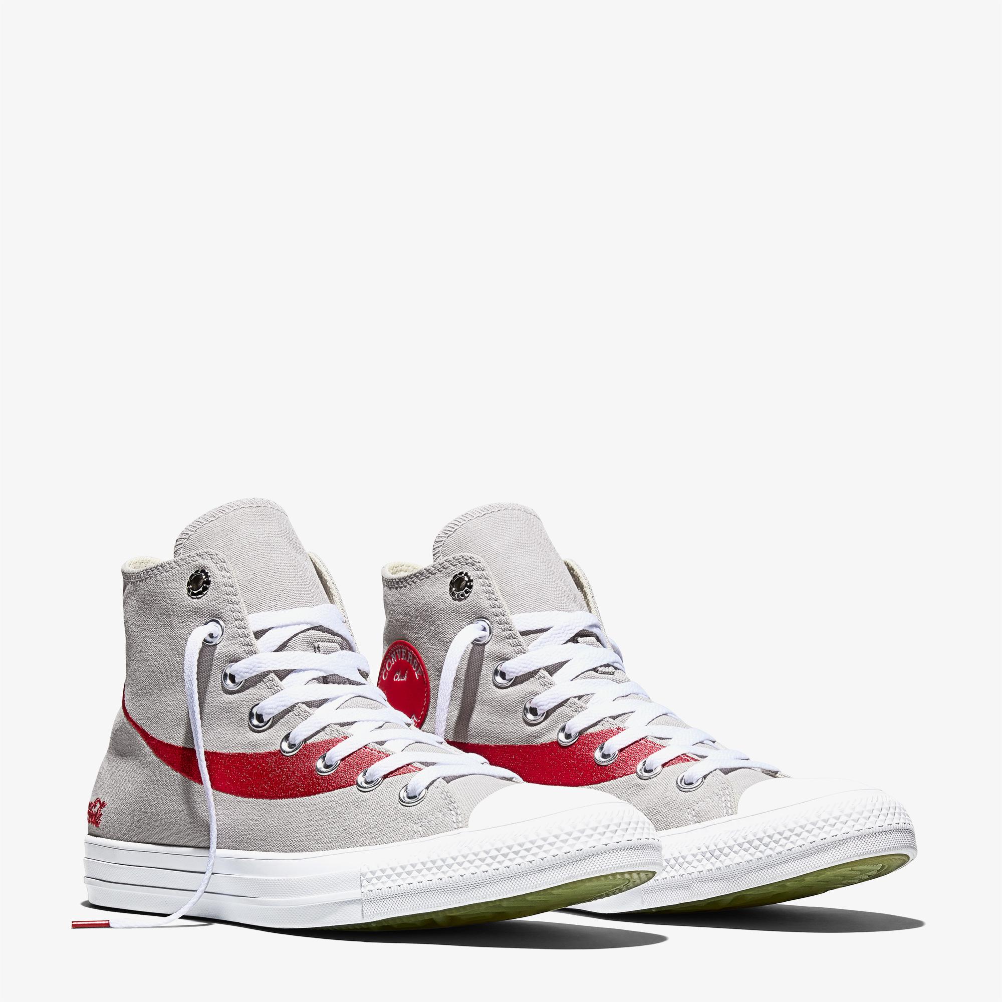 Converse x Coca Cola Chuck 70 Unisex Gri Sneaker