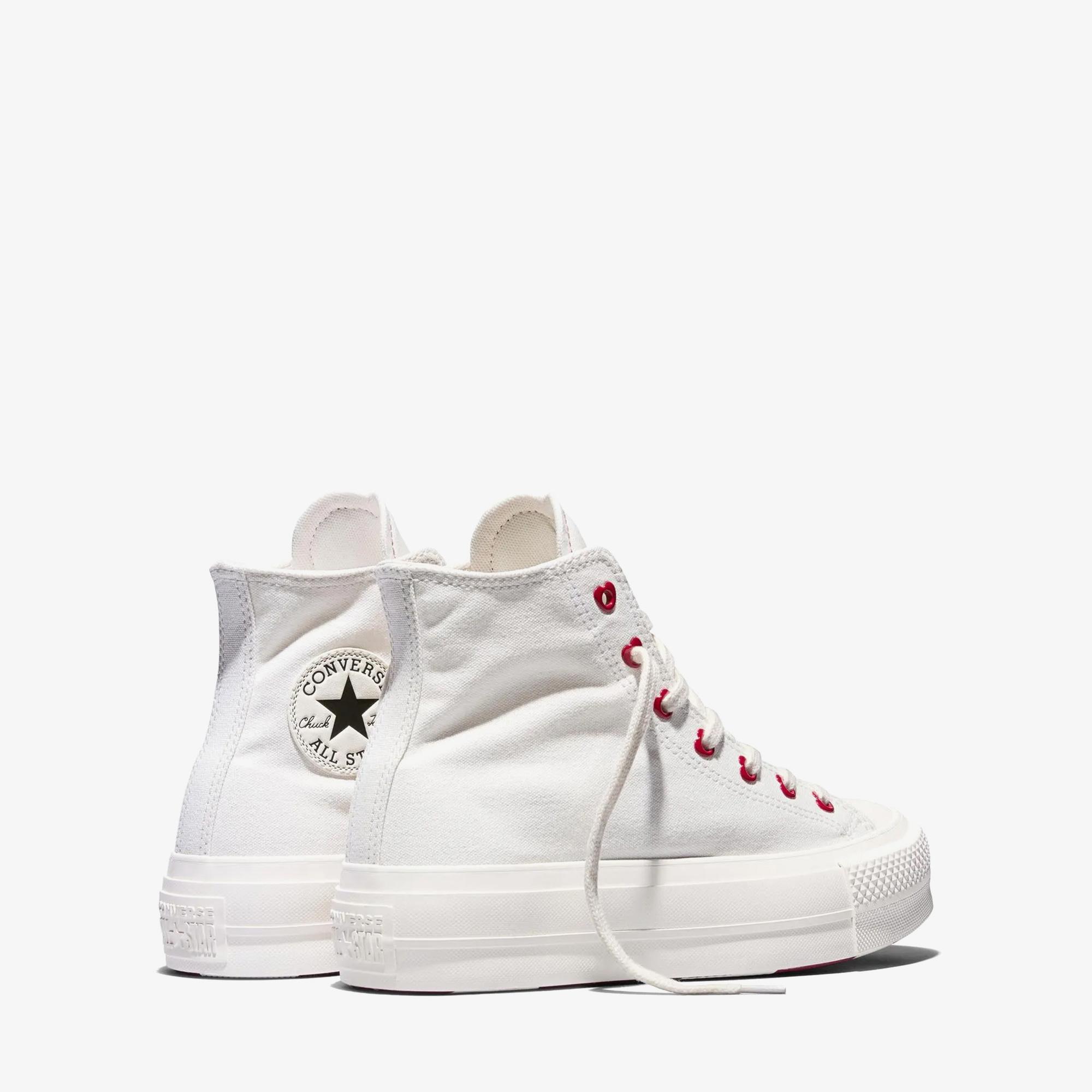 Converse Valentine's Day Chuck Taylor All Star Lift Kadın Krem Sneaker