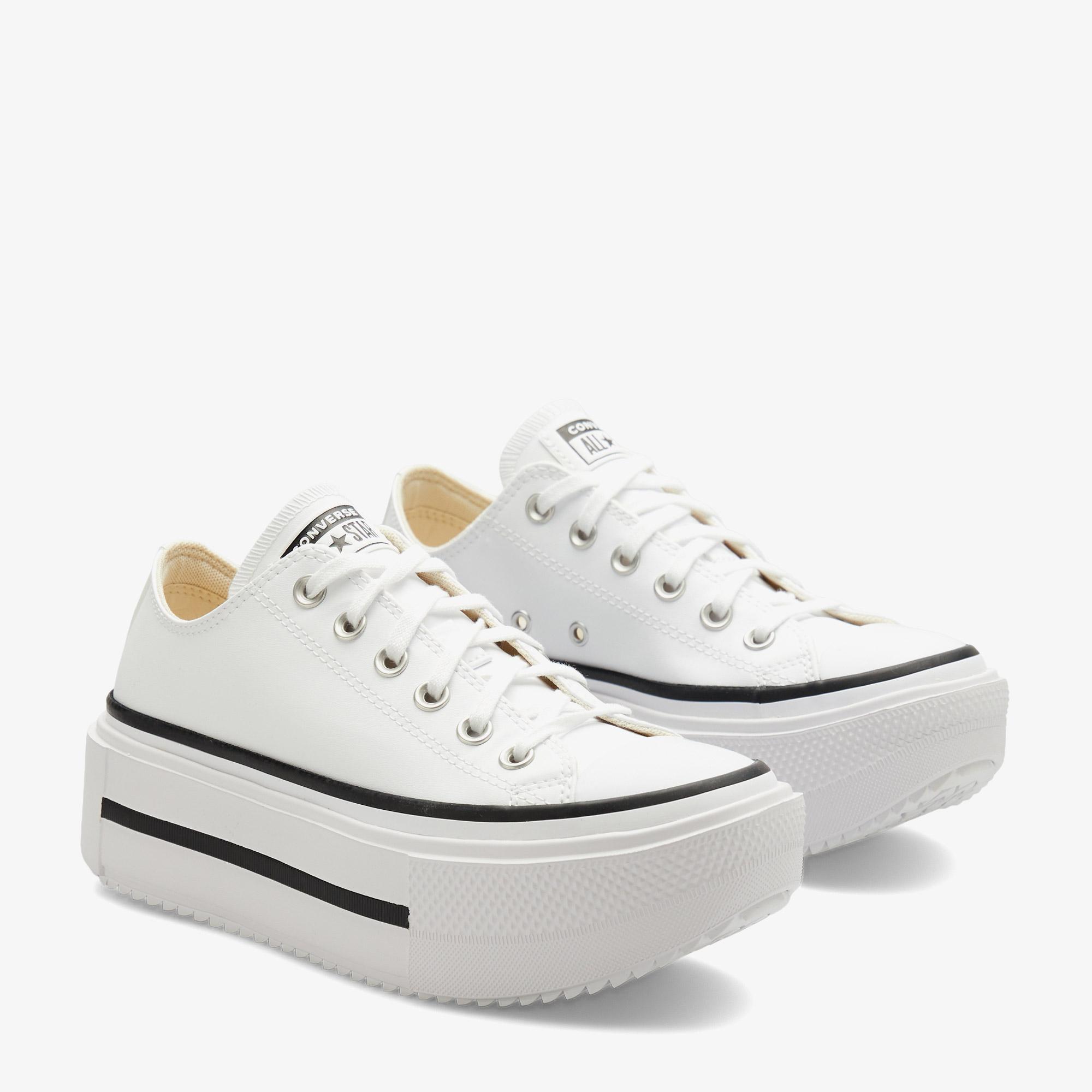 Converse Chuck Taylor All Star Lift Double Stack Unisex Beyaz Sneaker