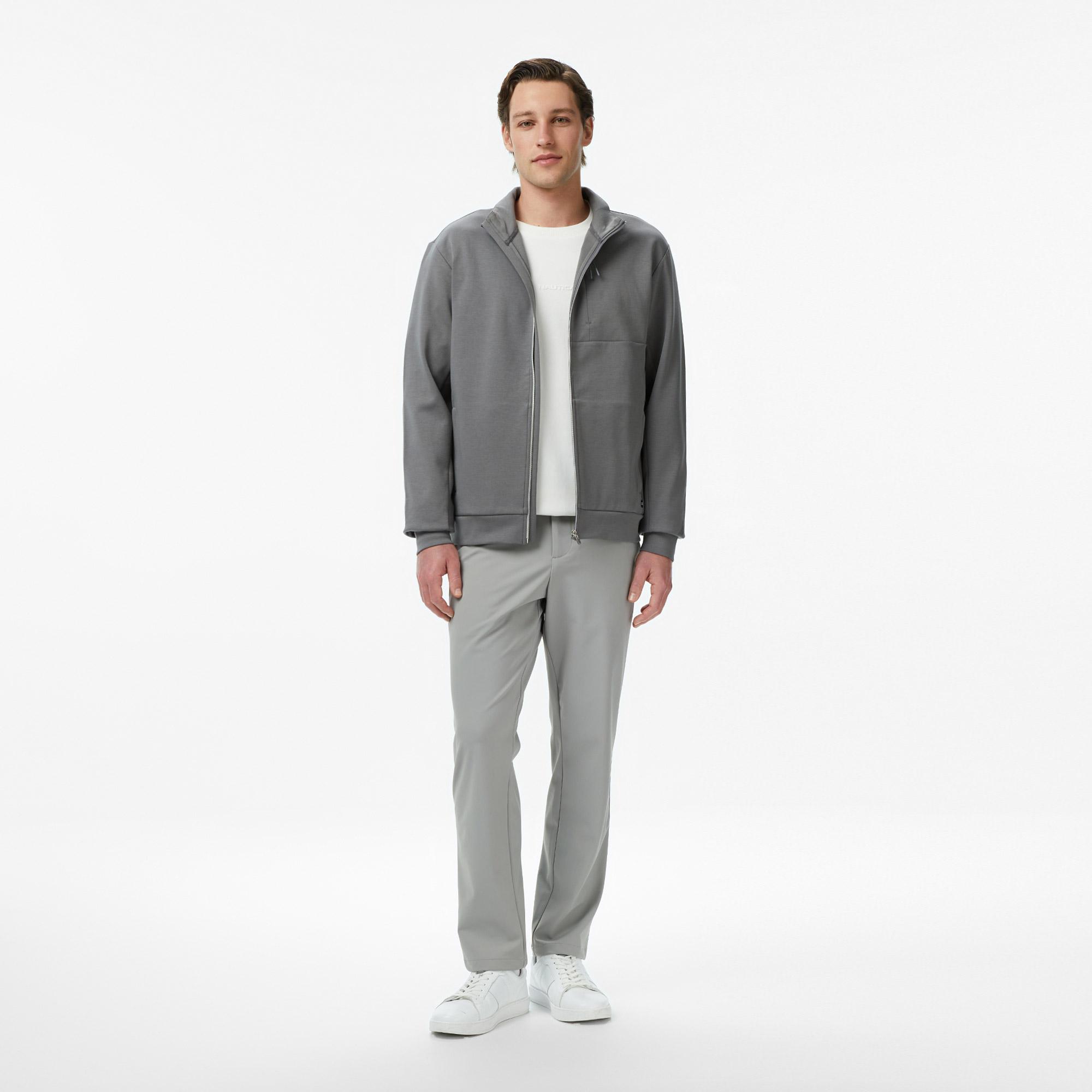 Nautica Erkek Gri Regular Fit Sweatshirt