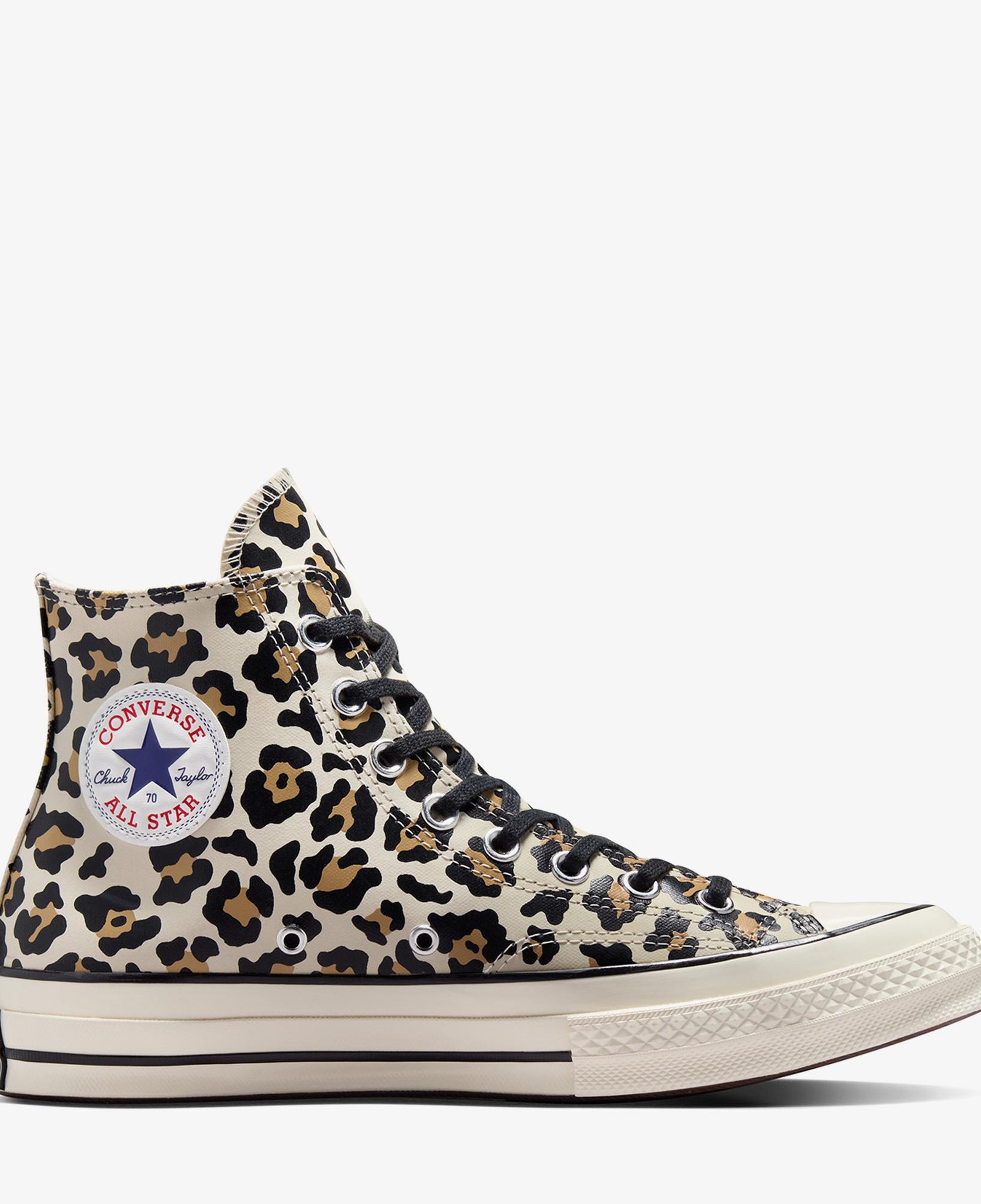 Converse Chuck 70 Leopard Print Unisex Krem Sneaker