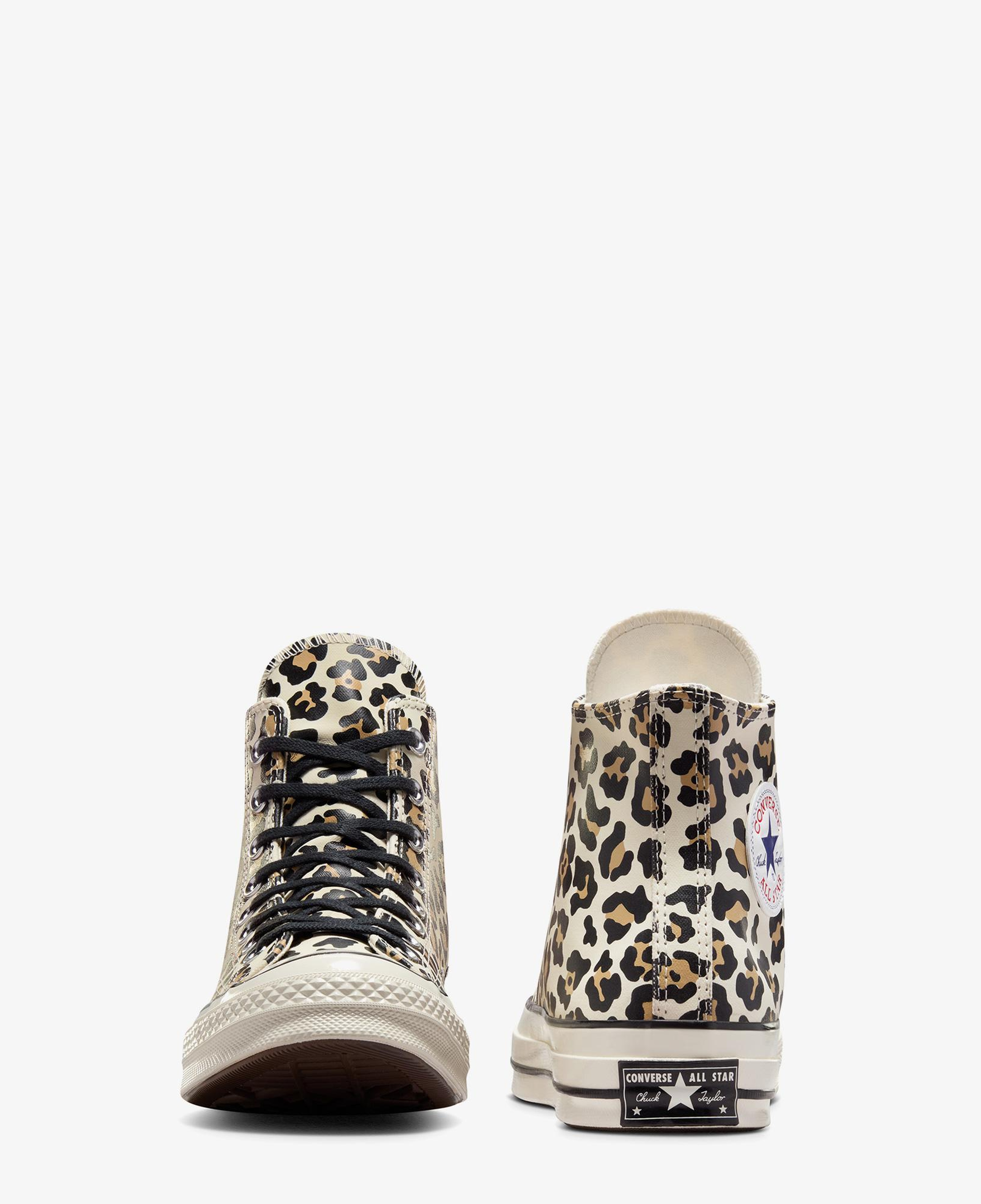 Converse Chuck 70 Leopard Print Unisex Krem Sneaker