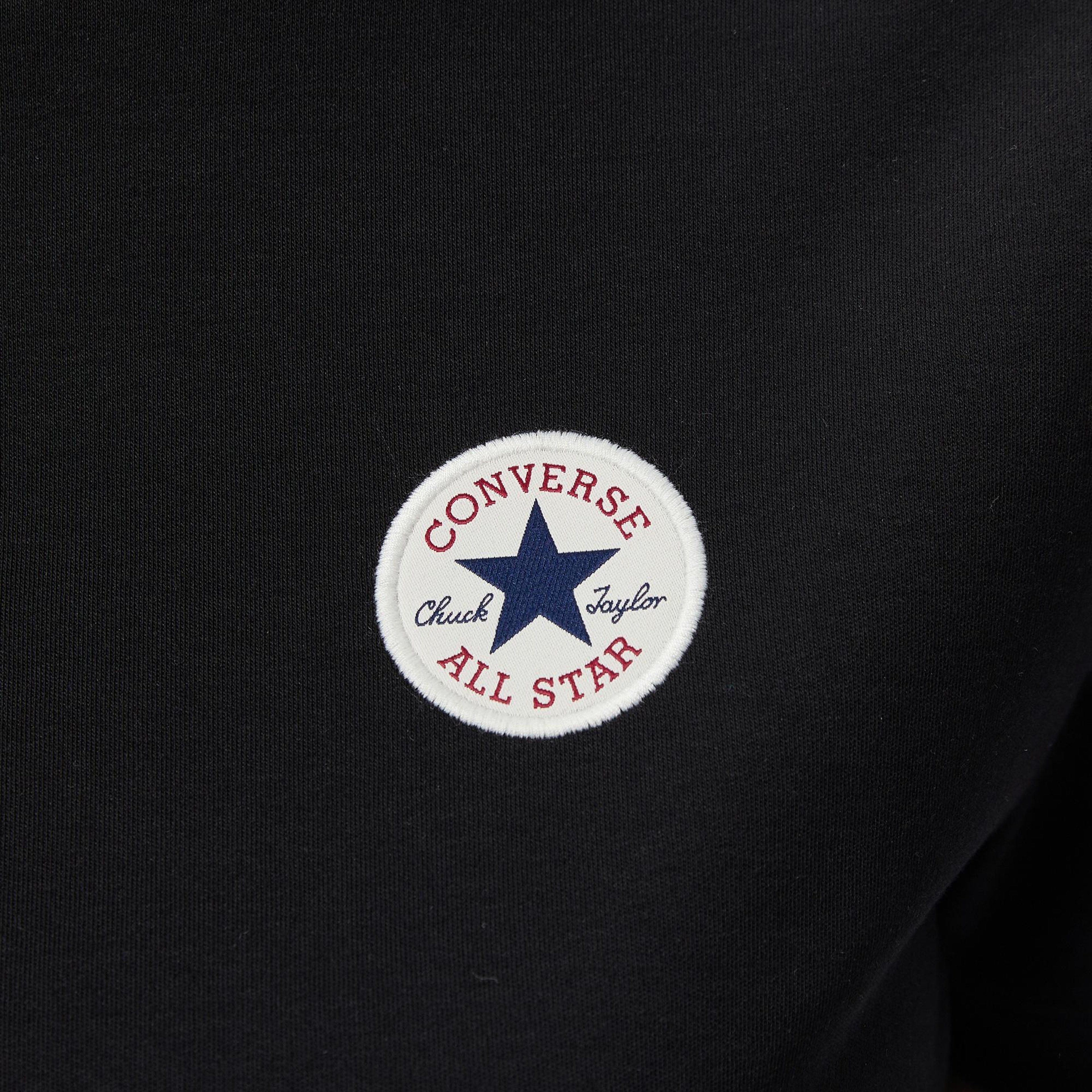 Converse Kadın Siyah T-Shirt