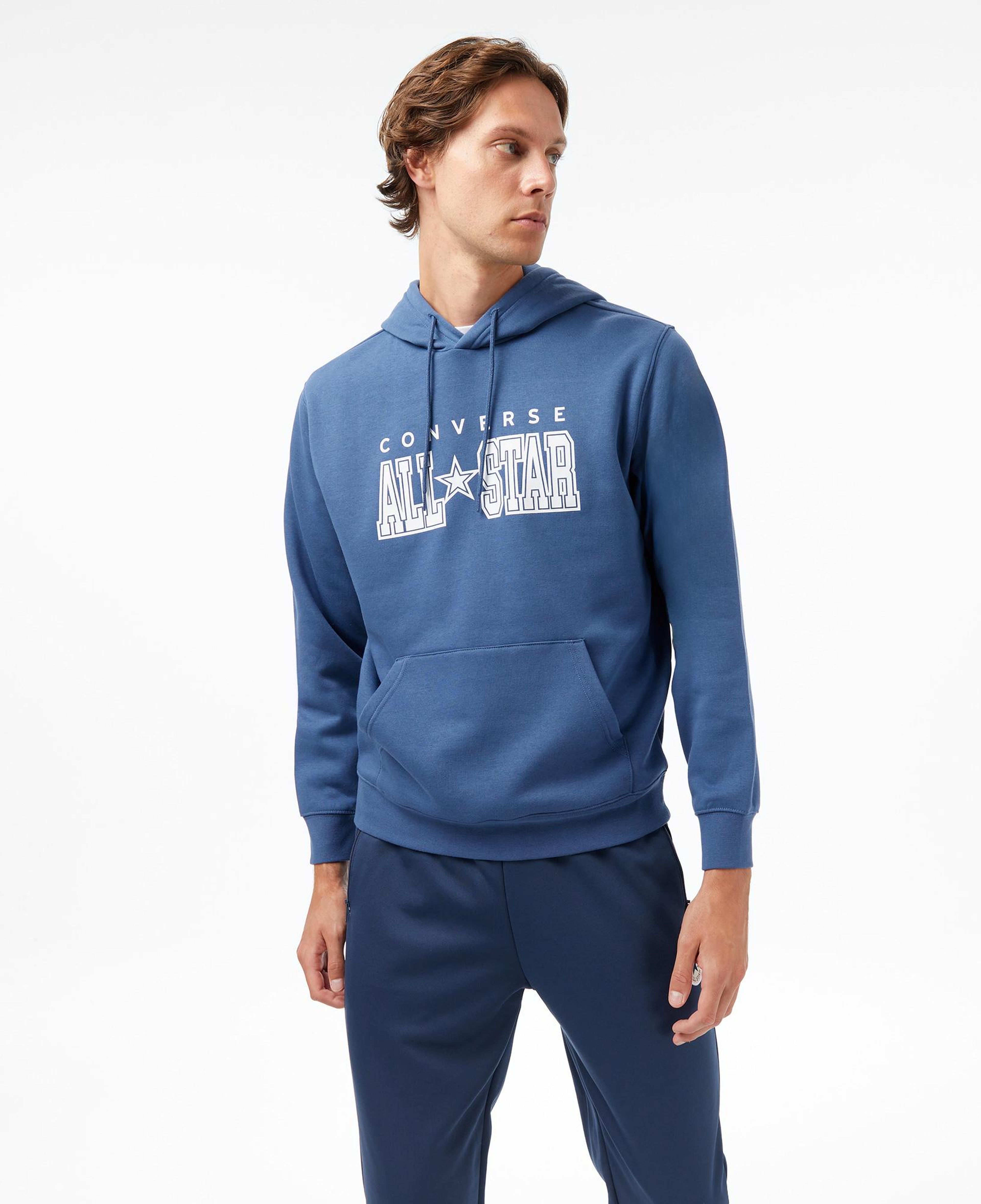 Converse Erkek Mavi Sweatshirt