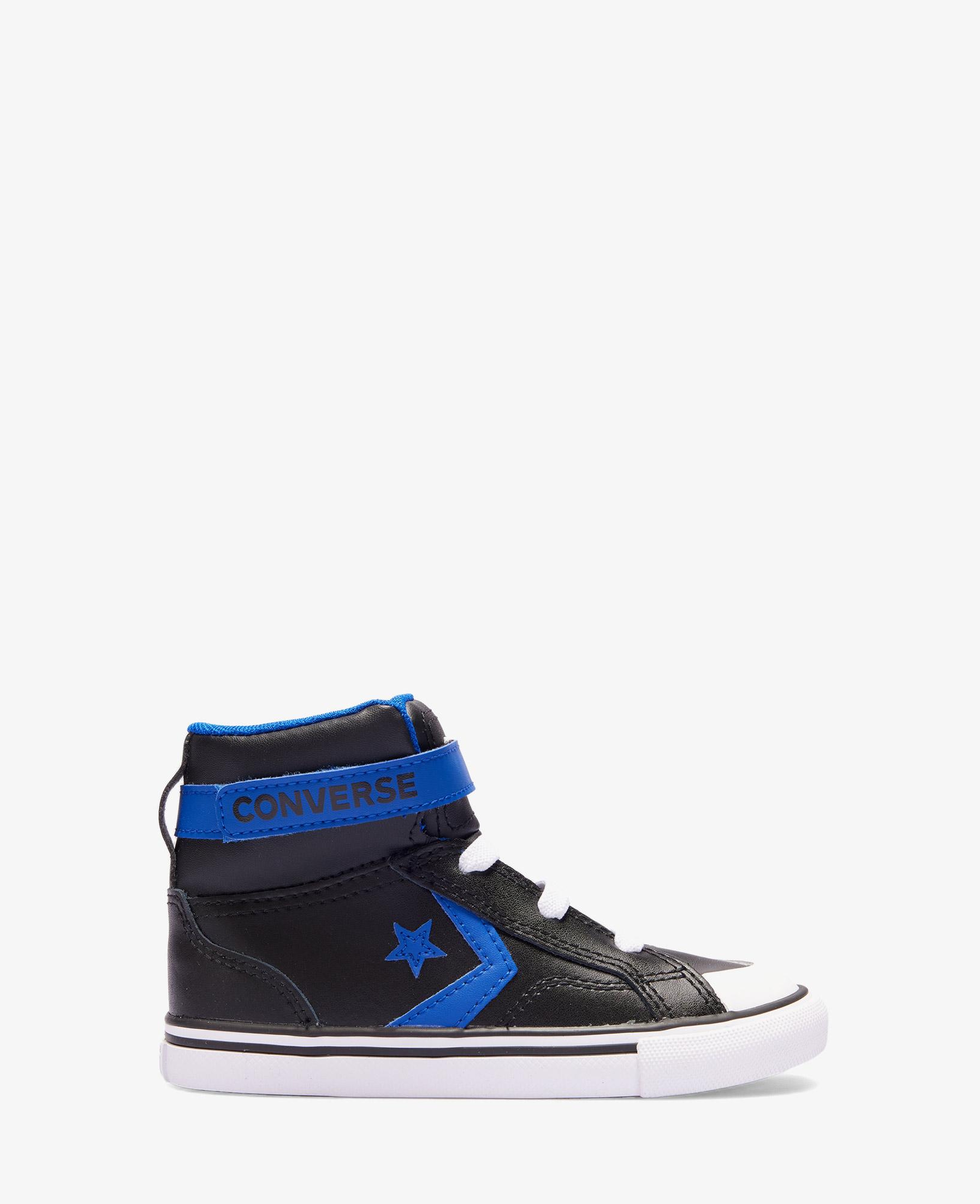 Converse Pro Blaze Strap Leather Easy On Çocuk Siyah Sneaker