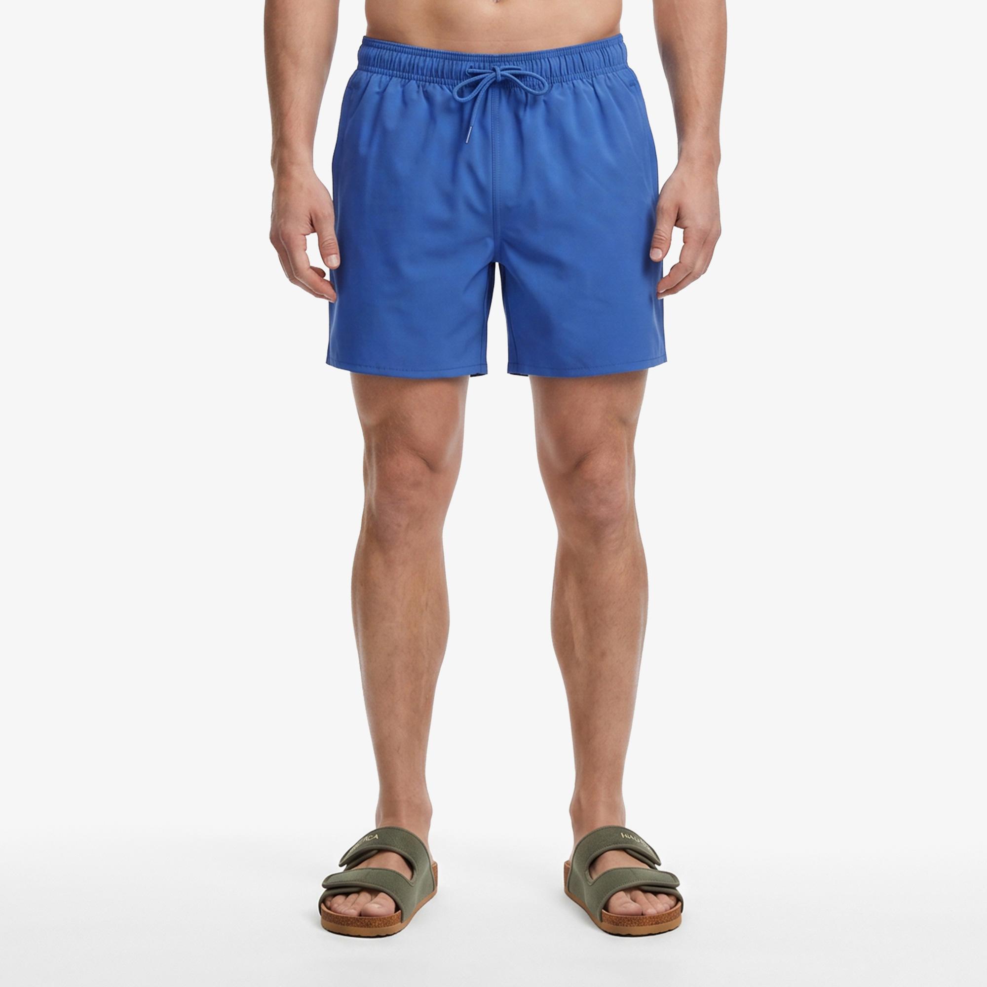Nautica Erkek Mavi Regular Fit Deniz Şortu