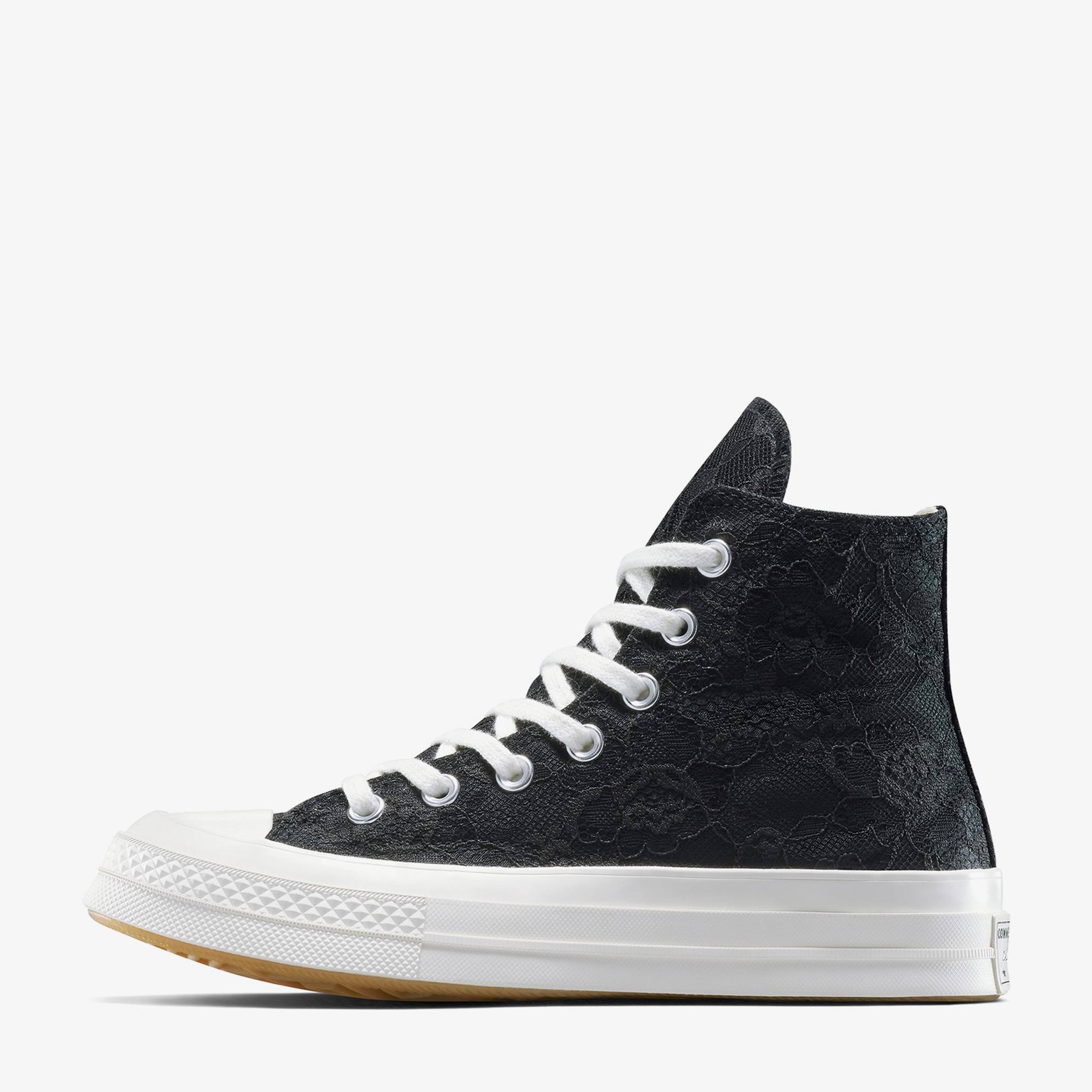Converse Chuck 70 Kadın Dantelli Siyah Sneaker