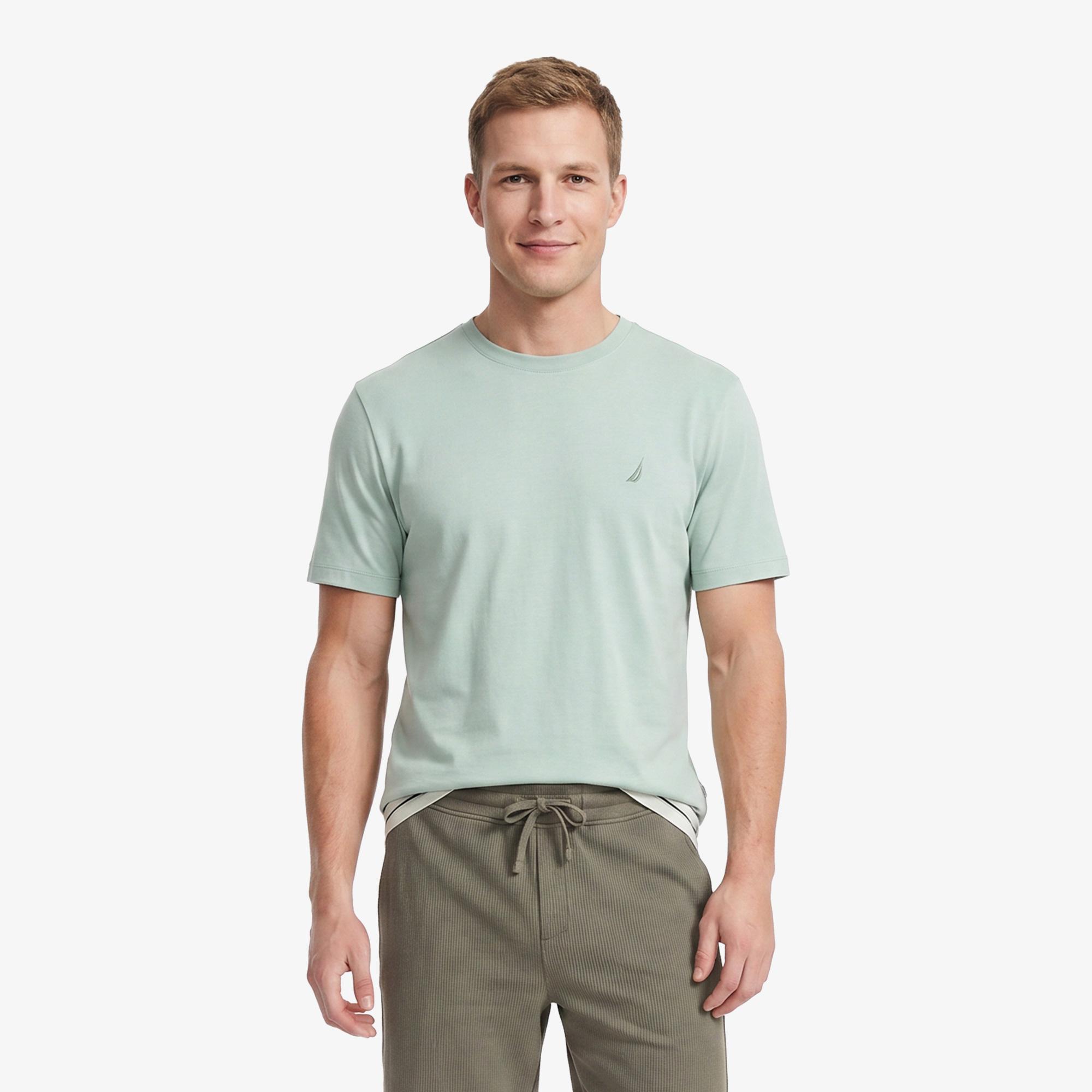 Nautica Erkek Yeşil Regular Fit T-Shirt