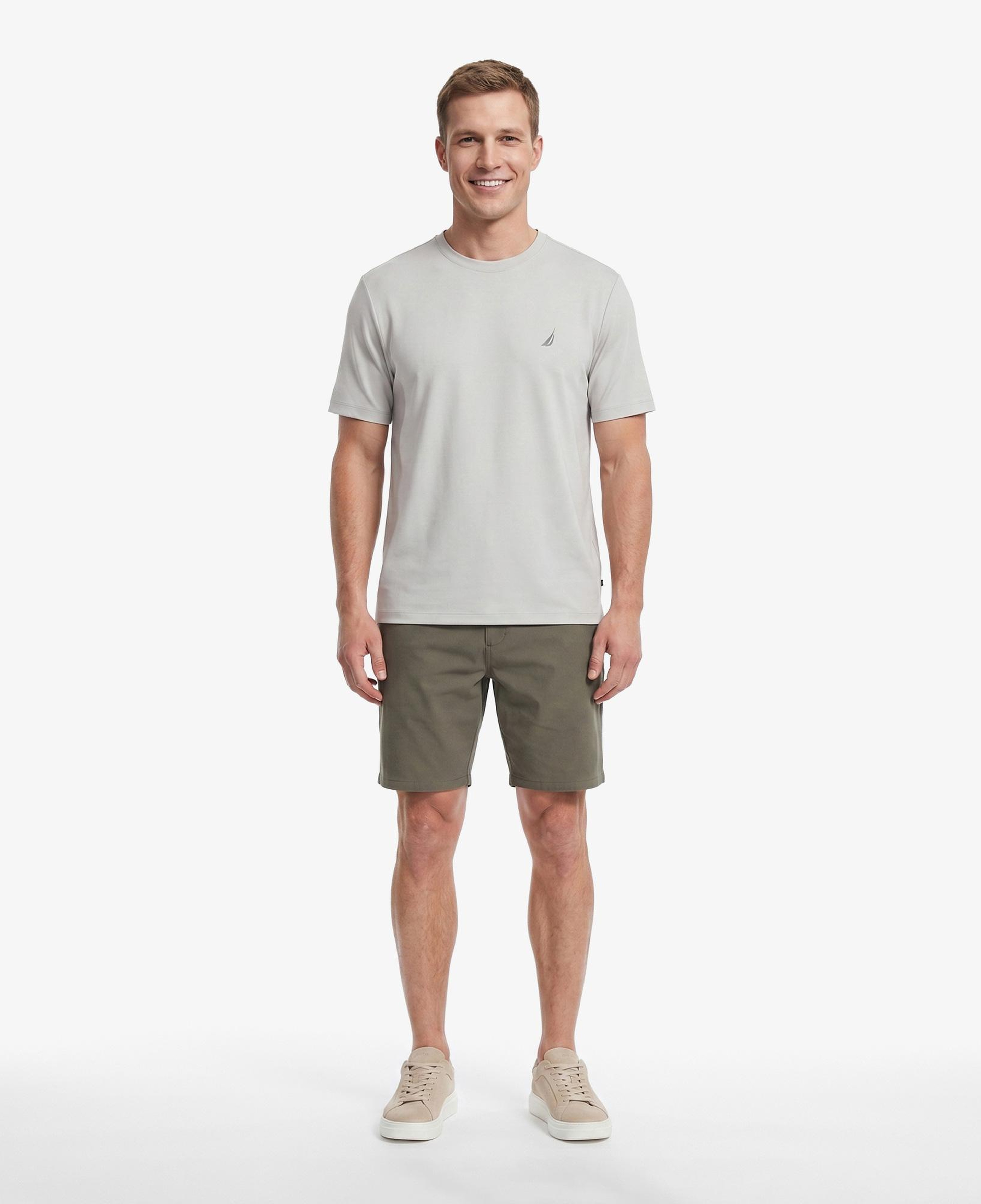 Nautica Erkek Gri Regular Fit T-Shirt
