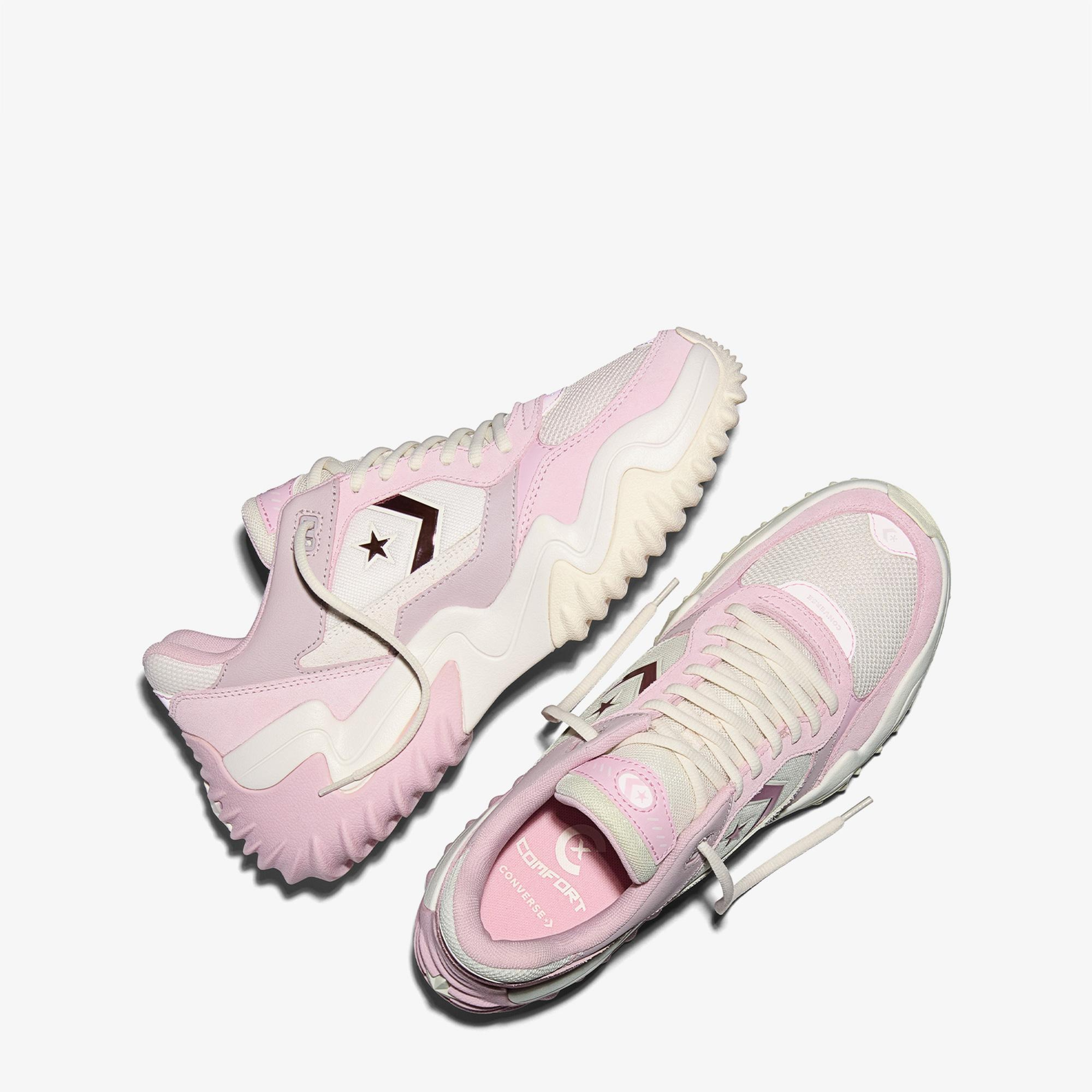 Converse Wave Motion Trainer Unisex Krem Süet Sneaker