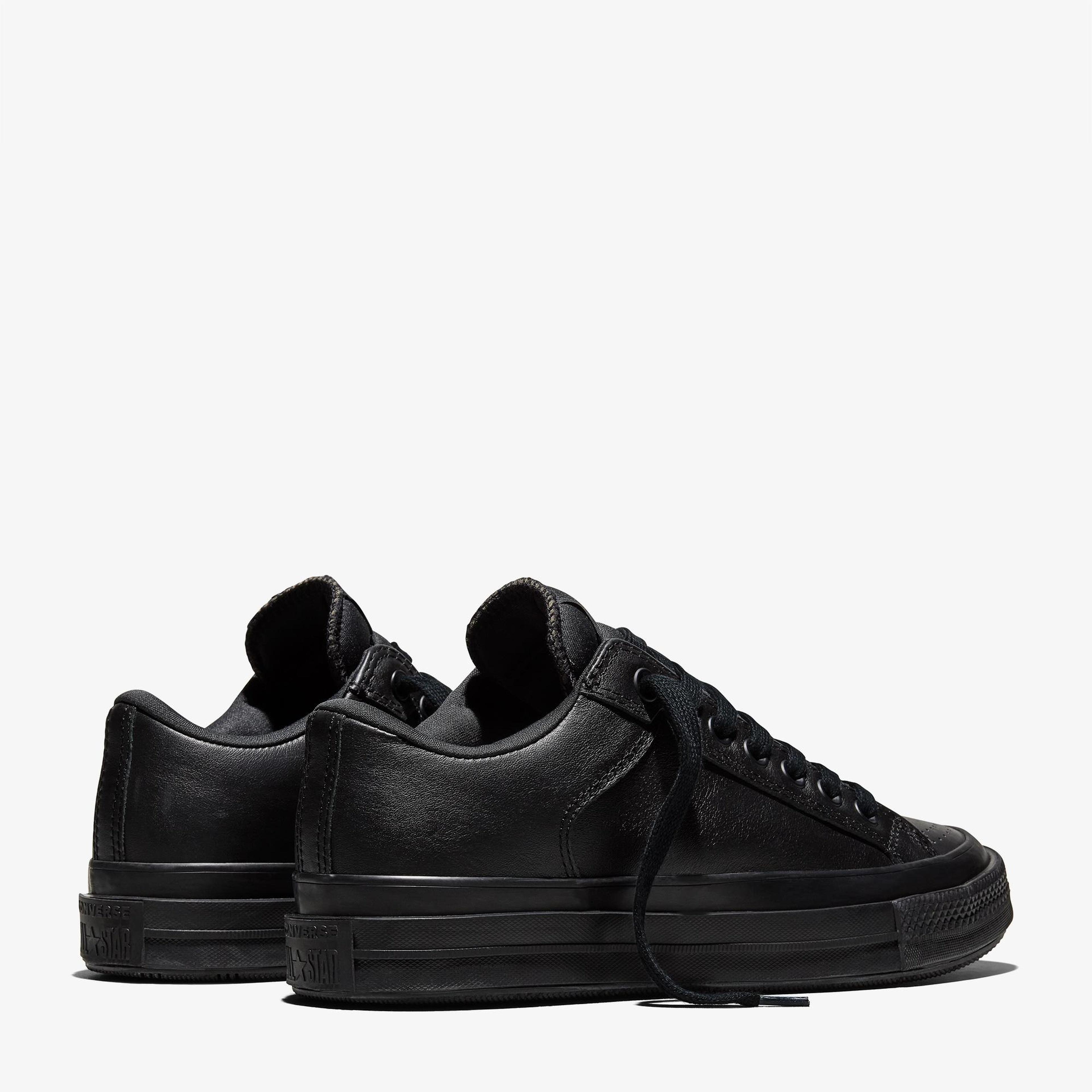 Converse Chuck Taylor All Star Unisex Siyah Deri Sneaker