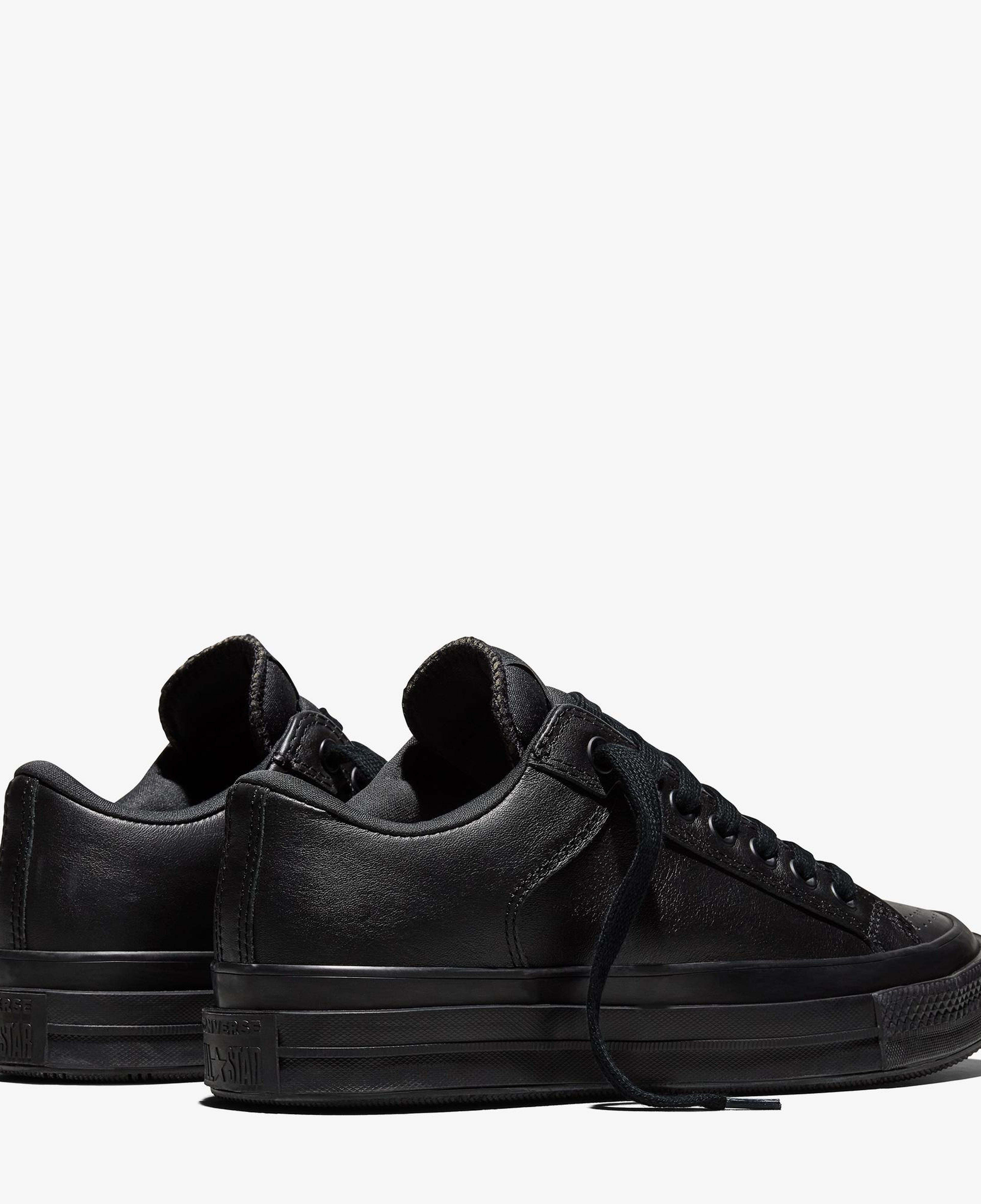 Converse Chuck Taylor All Star Unisex Siyah Deri Sneaker