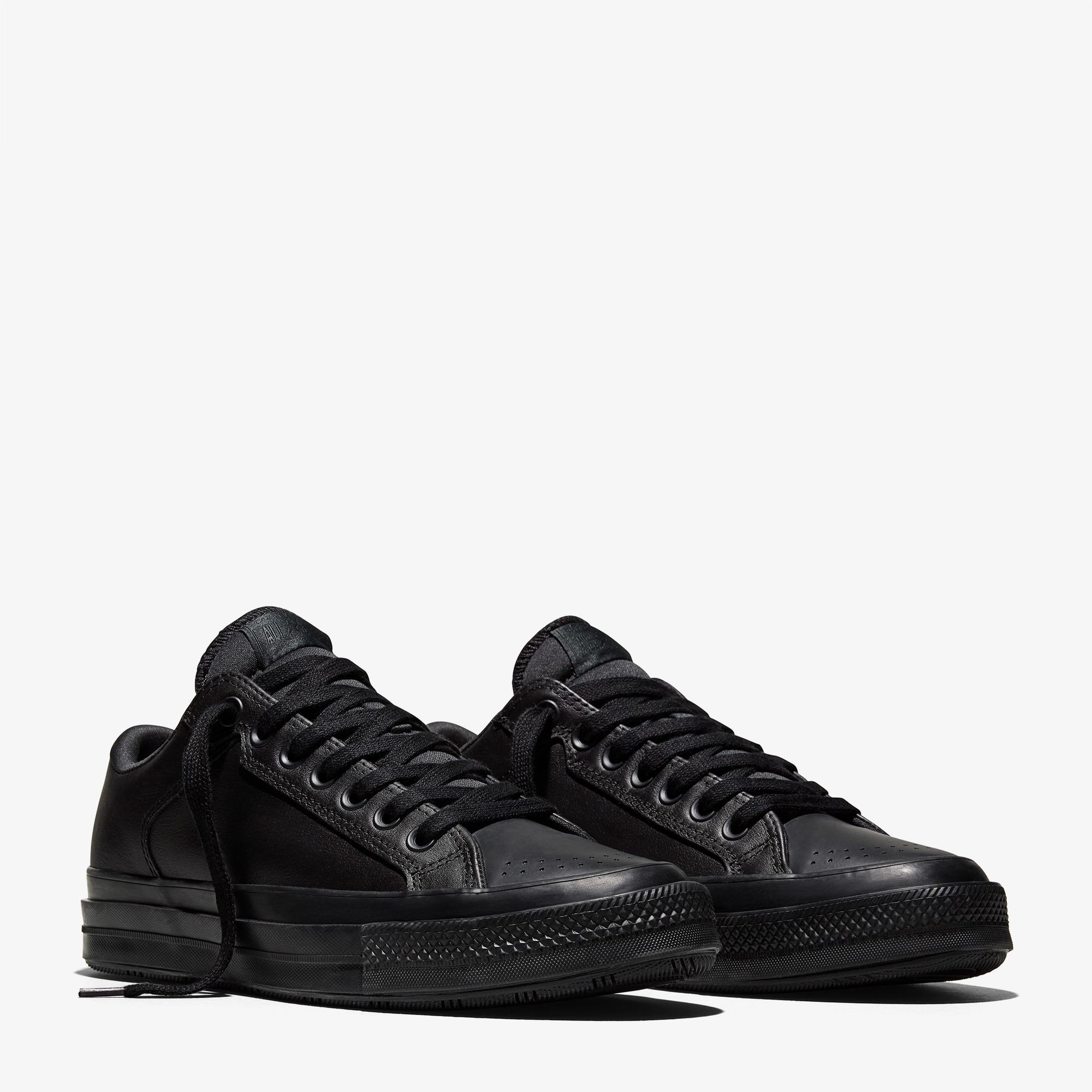 Converse Chuck Taylor All Star Unisex Siyah Deri Sneaker
