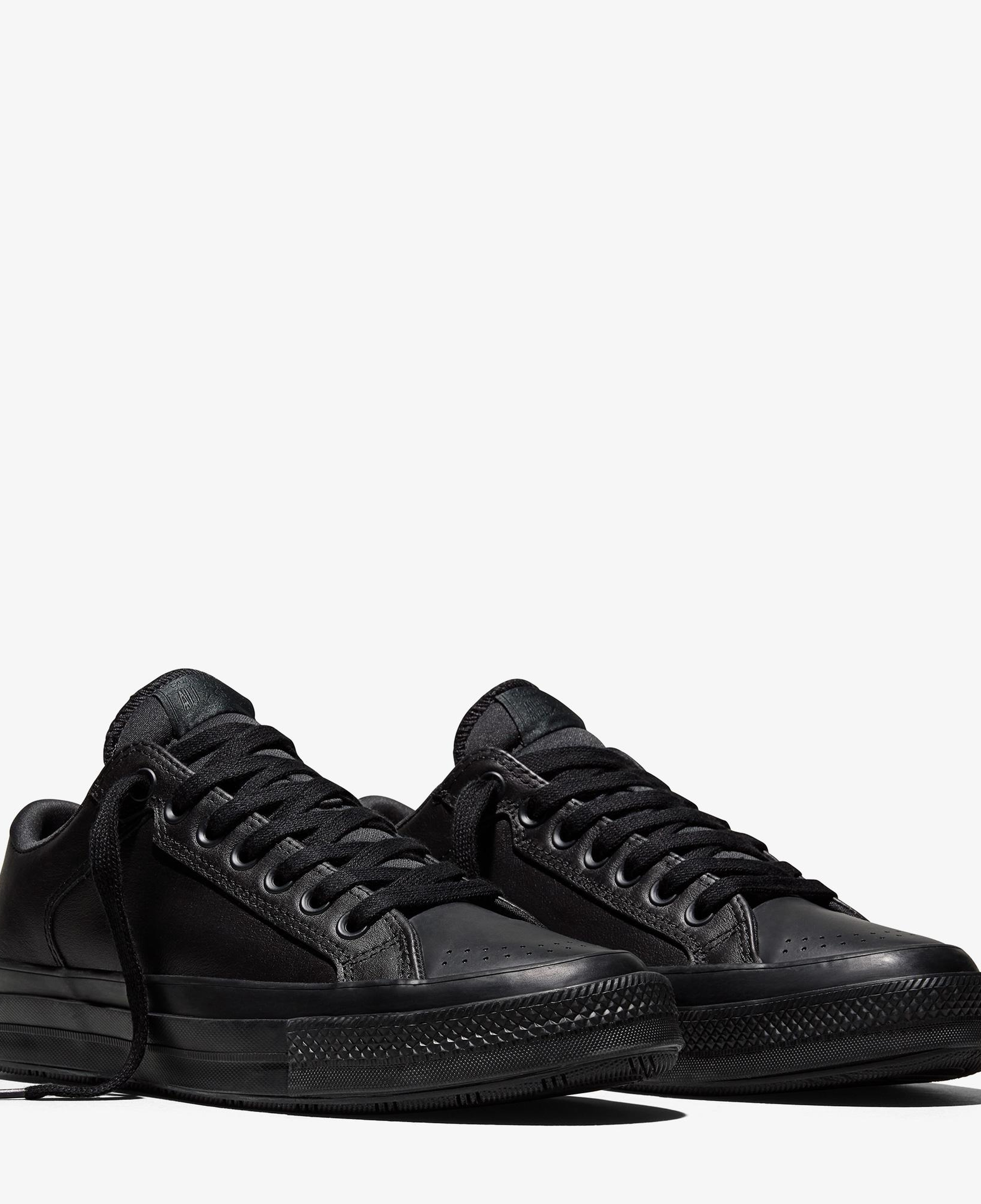 Converse Chuck Taylor All Star Unisex Siyah Deri Sneaker