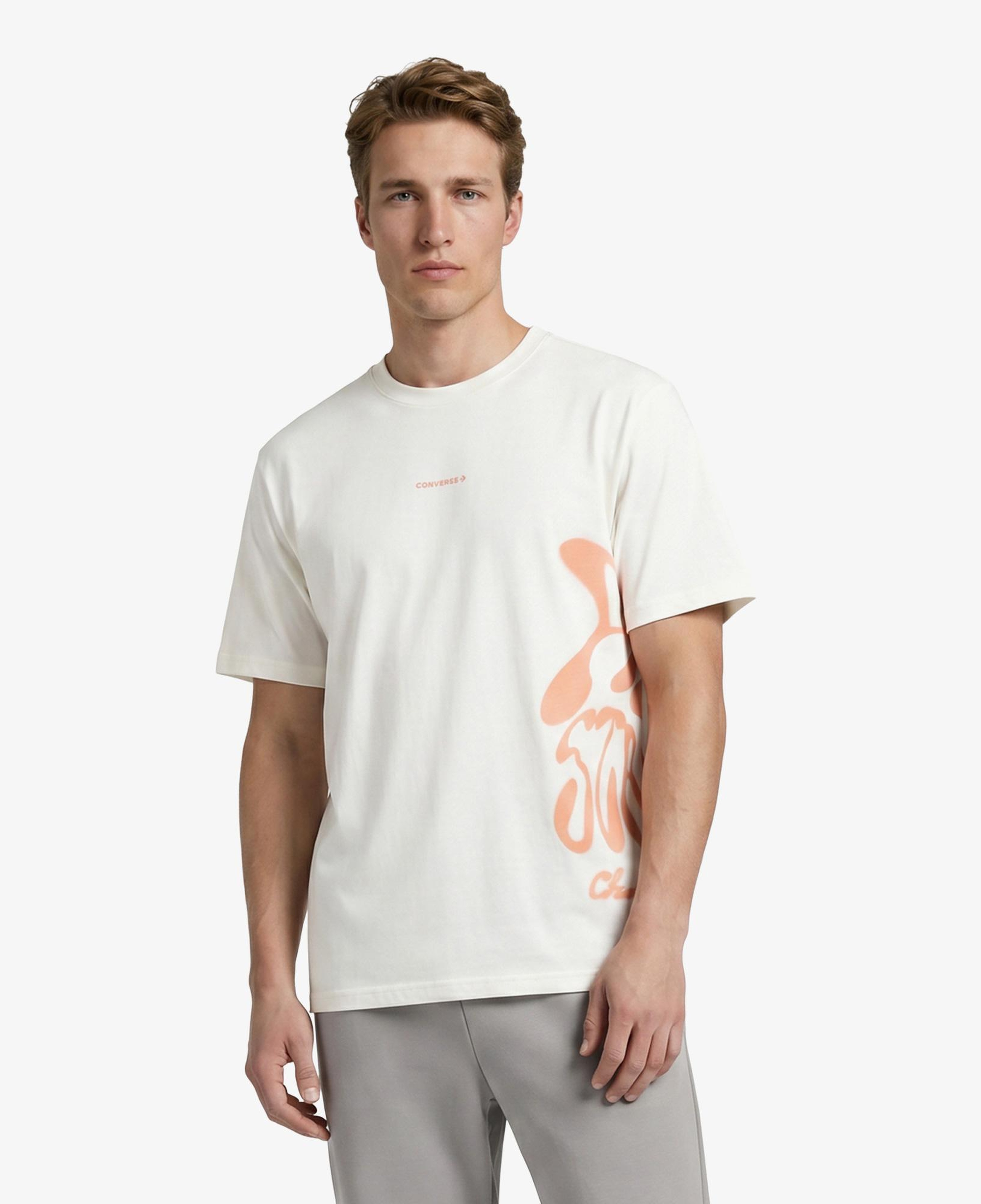 Converse Erkek Krem T-Shirt