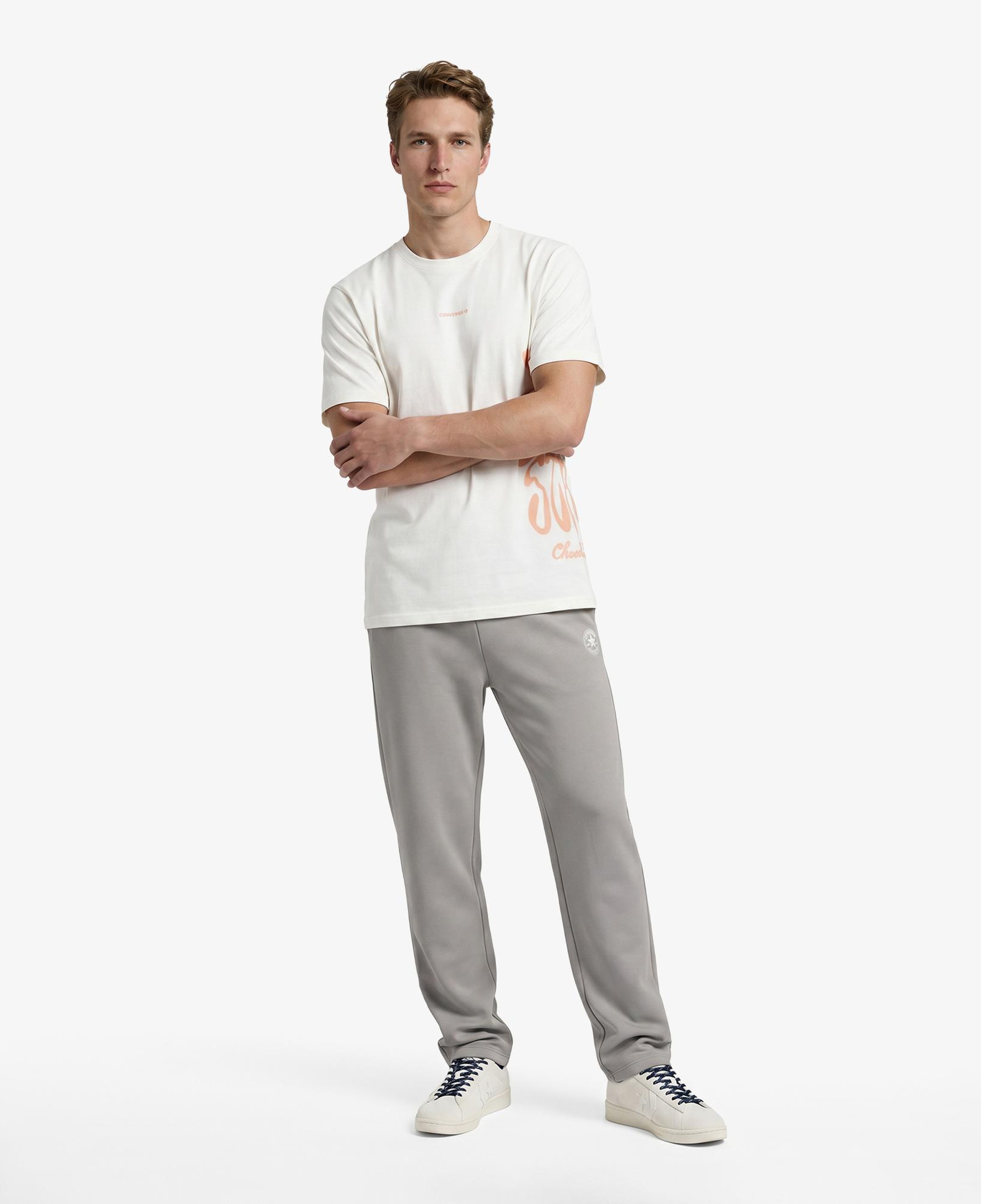 Converse Erkek Krem T-Shirt