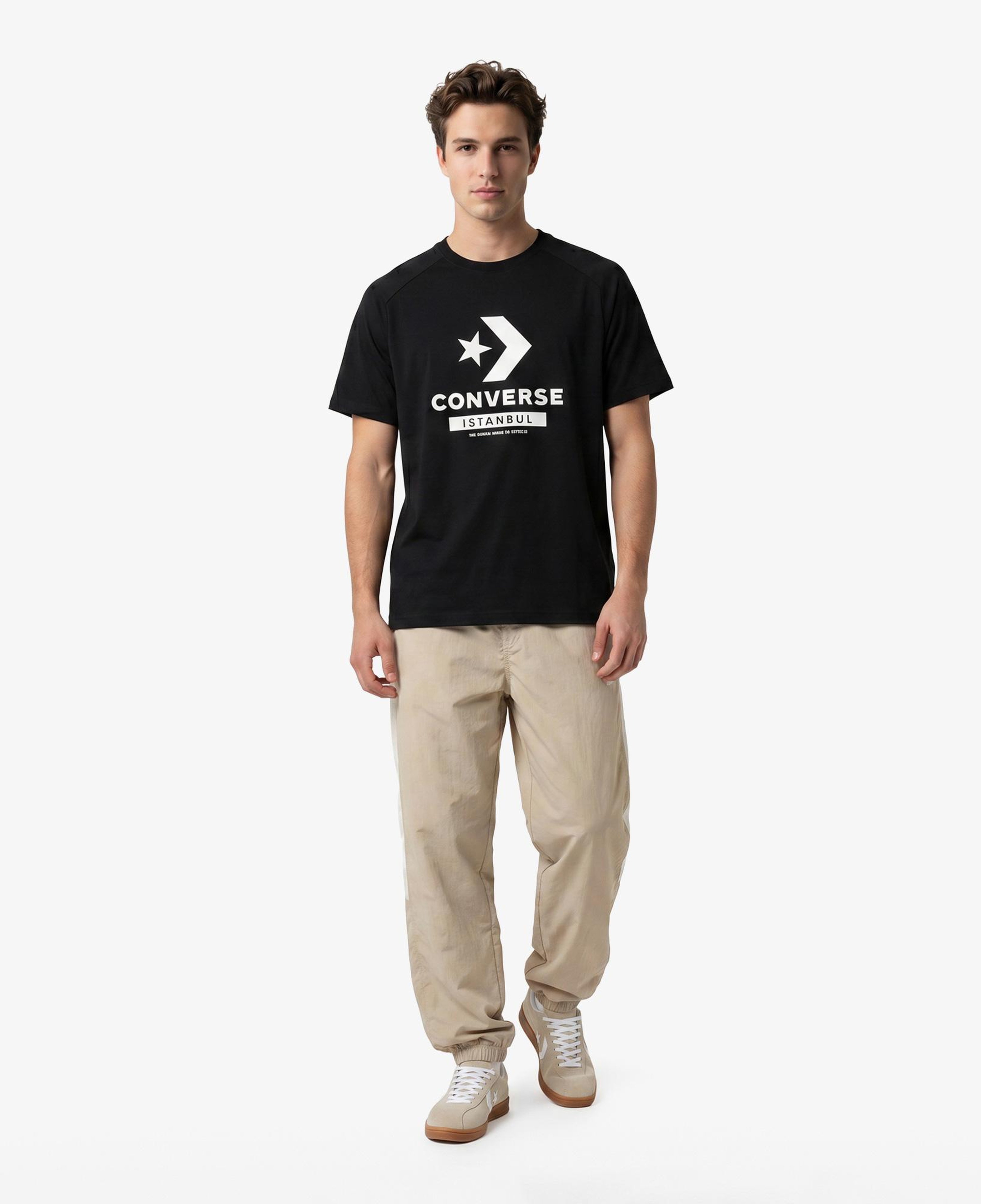 Converse Erkek Siyah T-Shirt