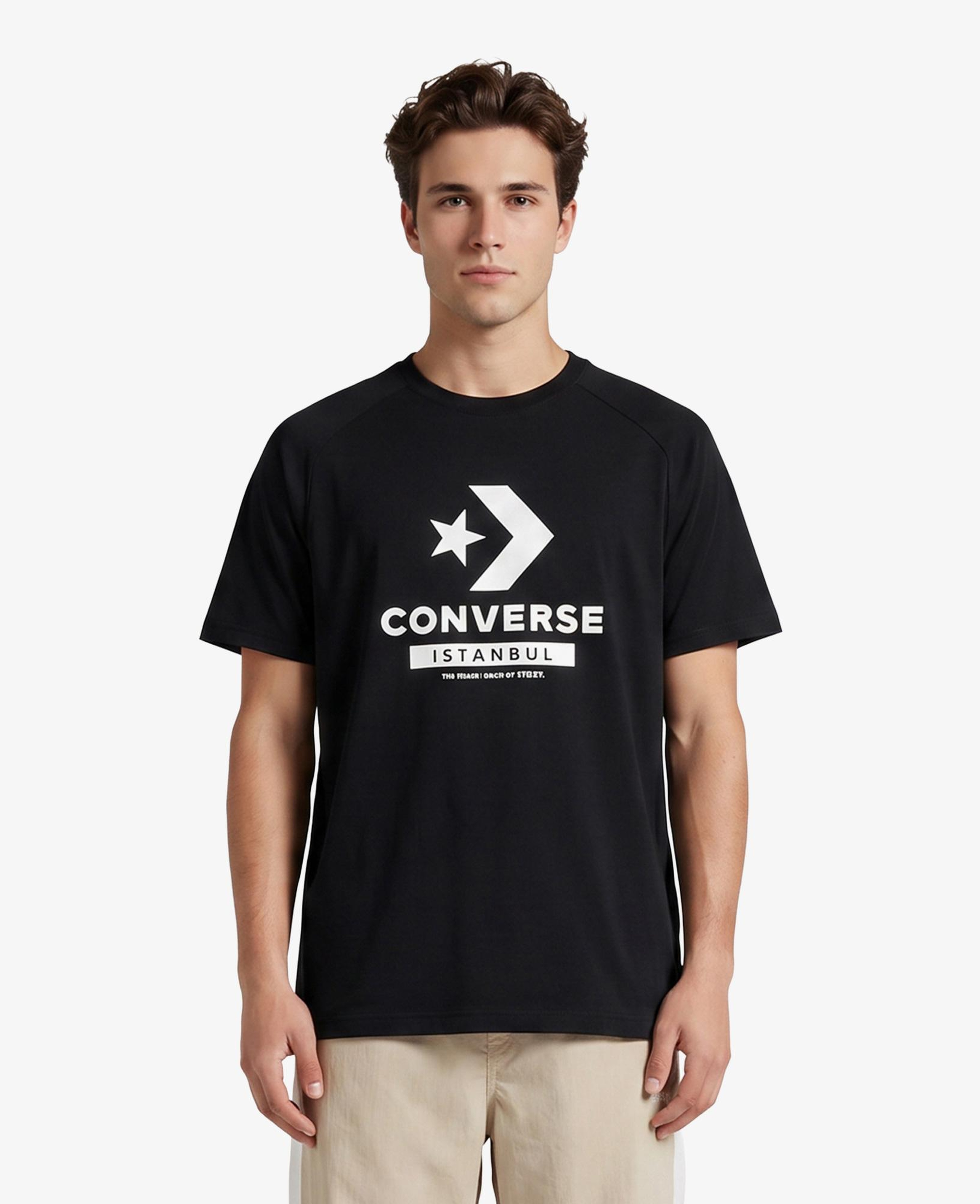 Converse Erkek Siyah T-Shirt