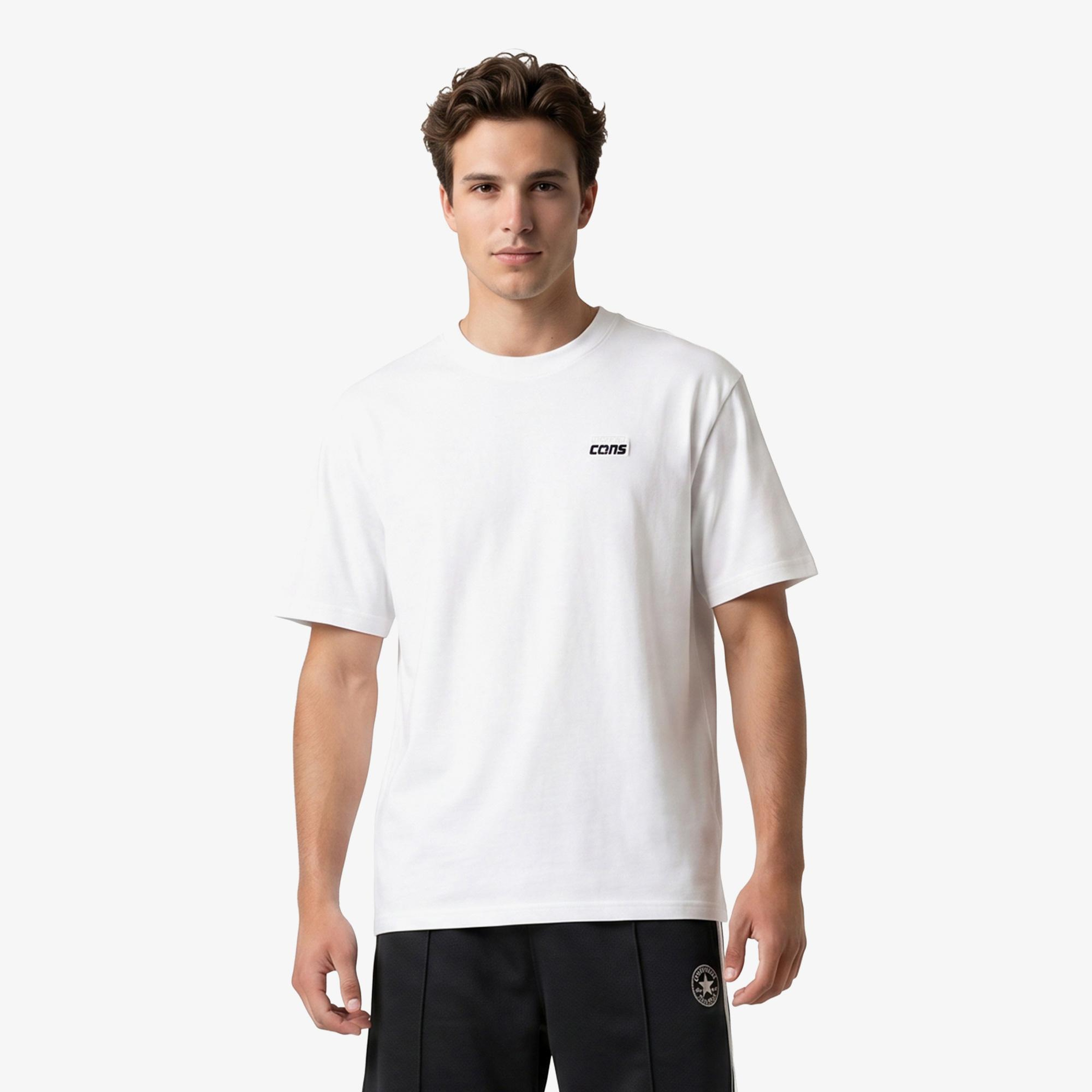 Converse Erkek Beyaz T-Shirt