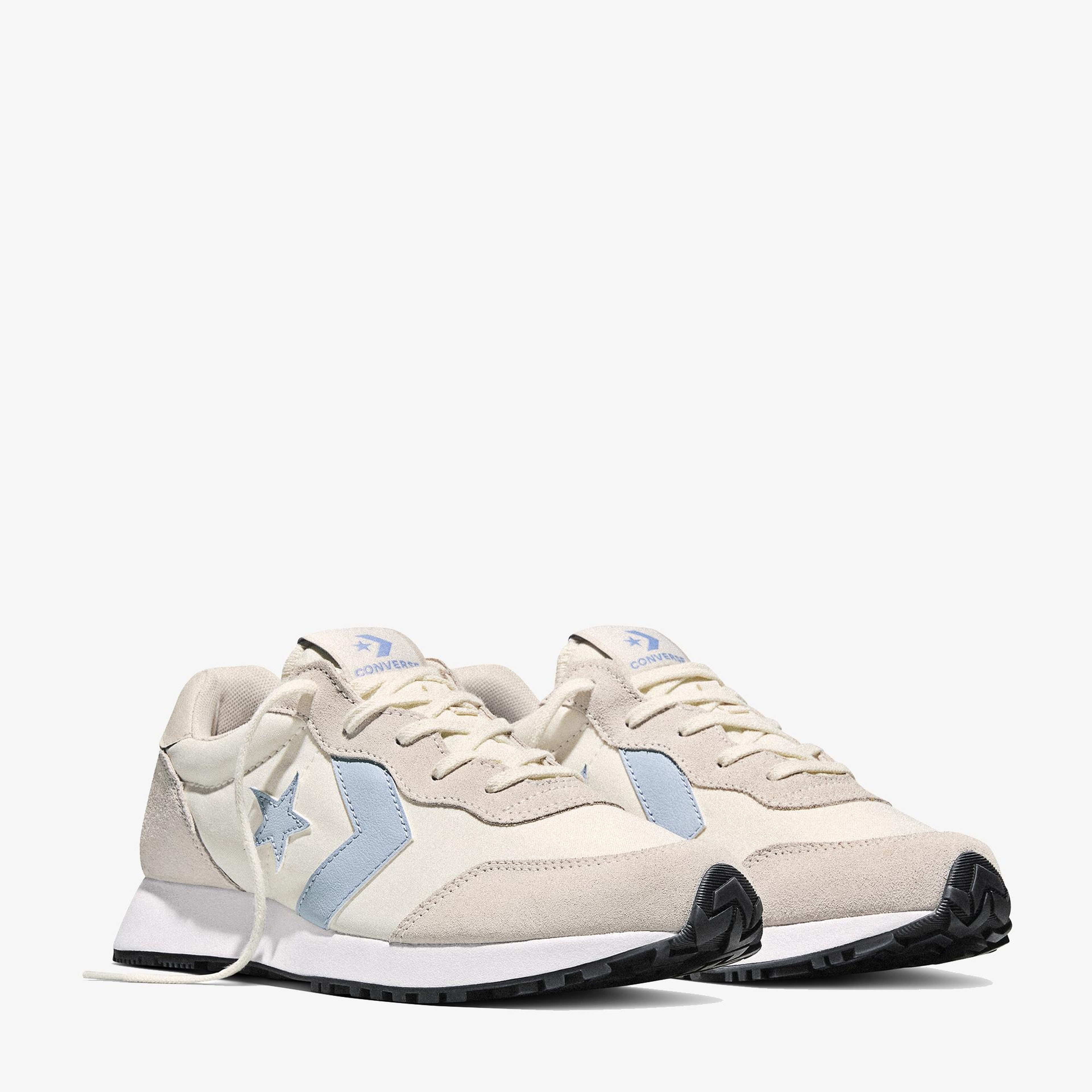 Converse Omega Trainer Unisex Krem Süet Sneaker