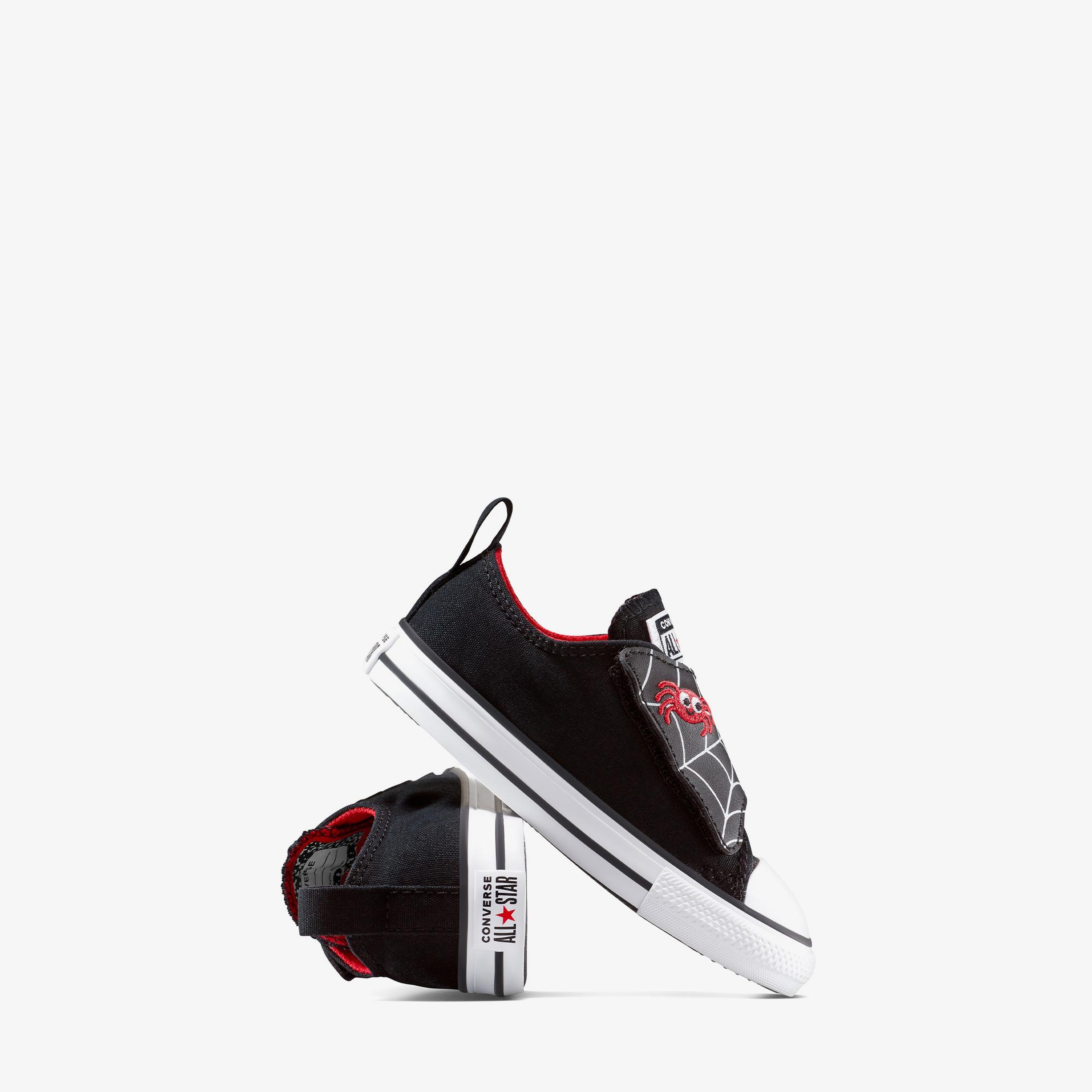 Converse Chuck Taylor All Star One-Strap Spiderweb Bebek Siyah Sneaker