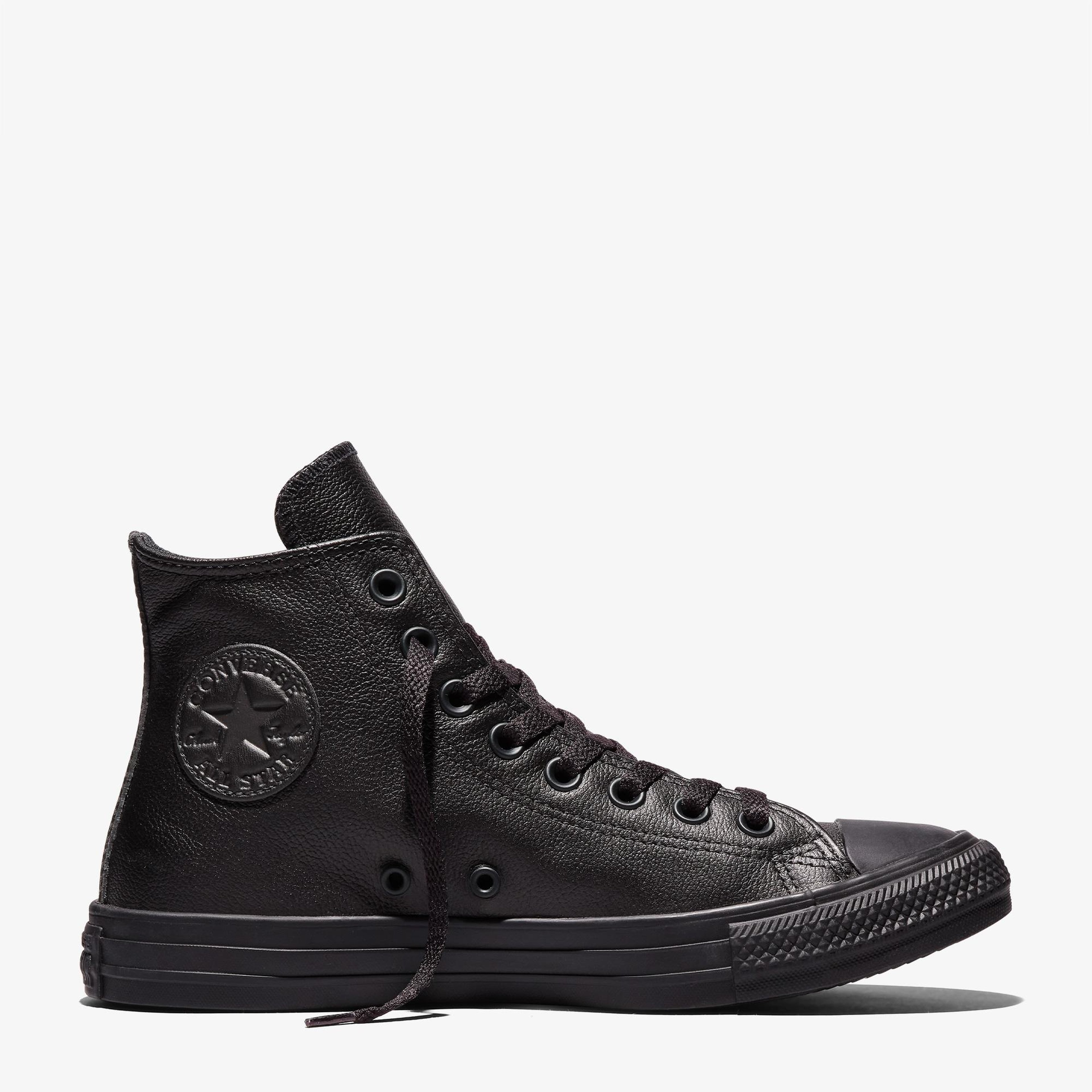 Converse Chuck Taylor All Star Tonal Unisex Siyah Deri Sneaker