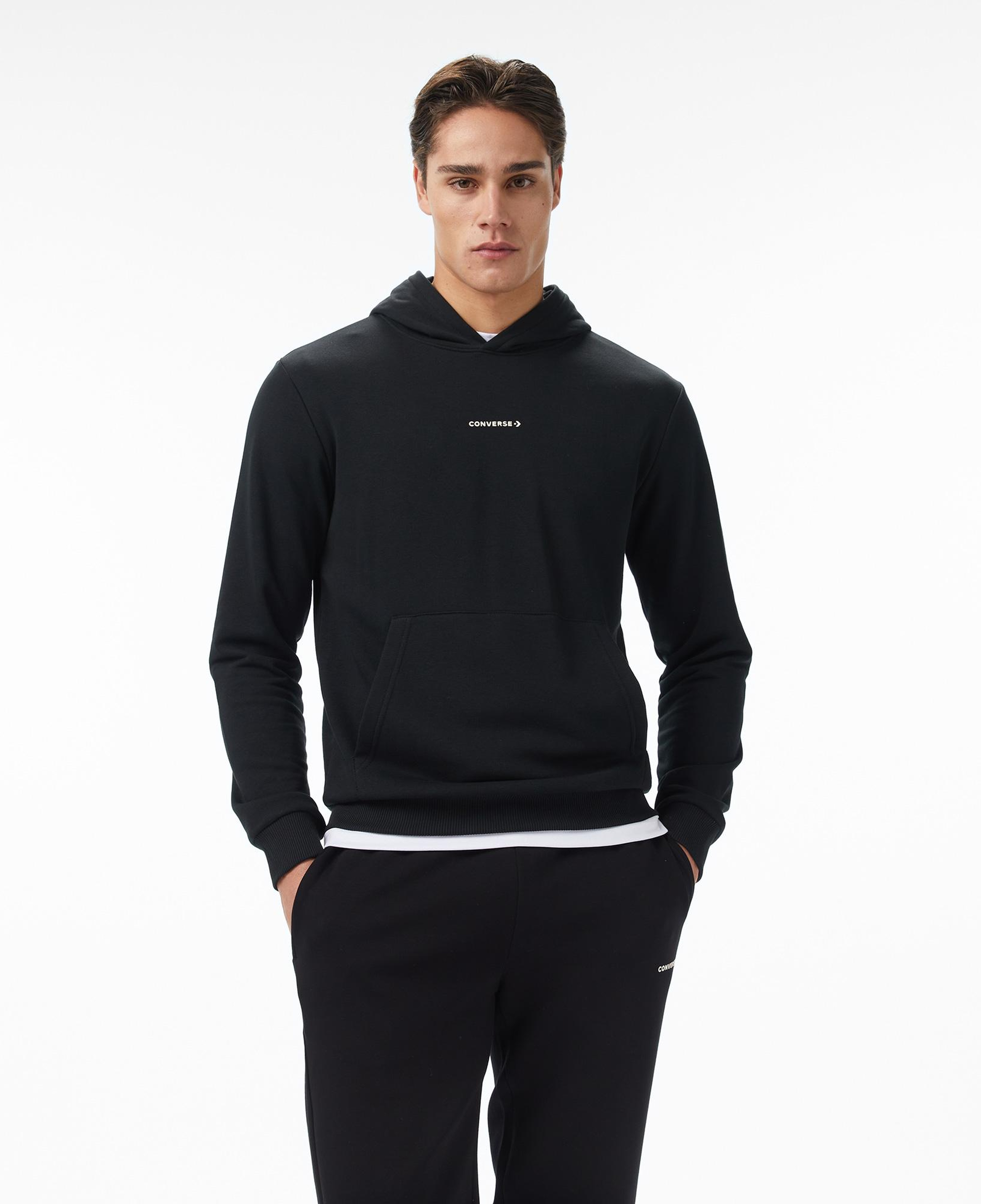 Converse Erkek Siyah Sweatshirt