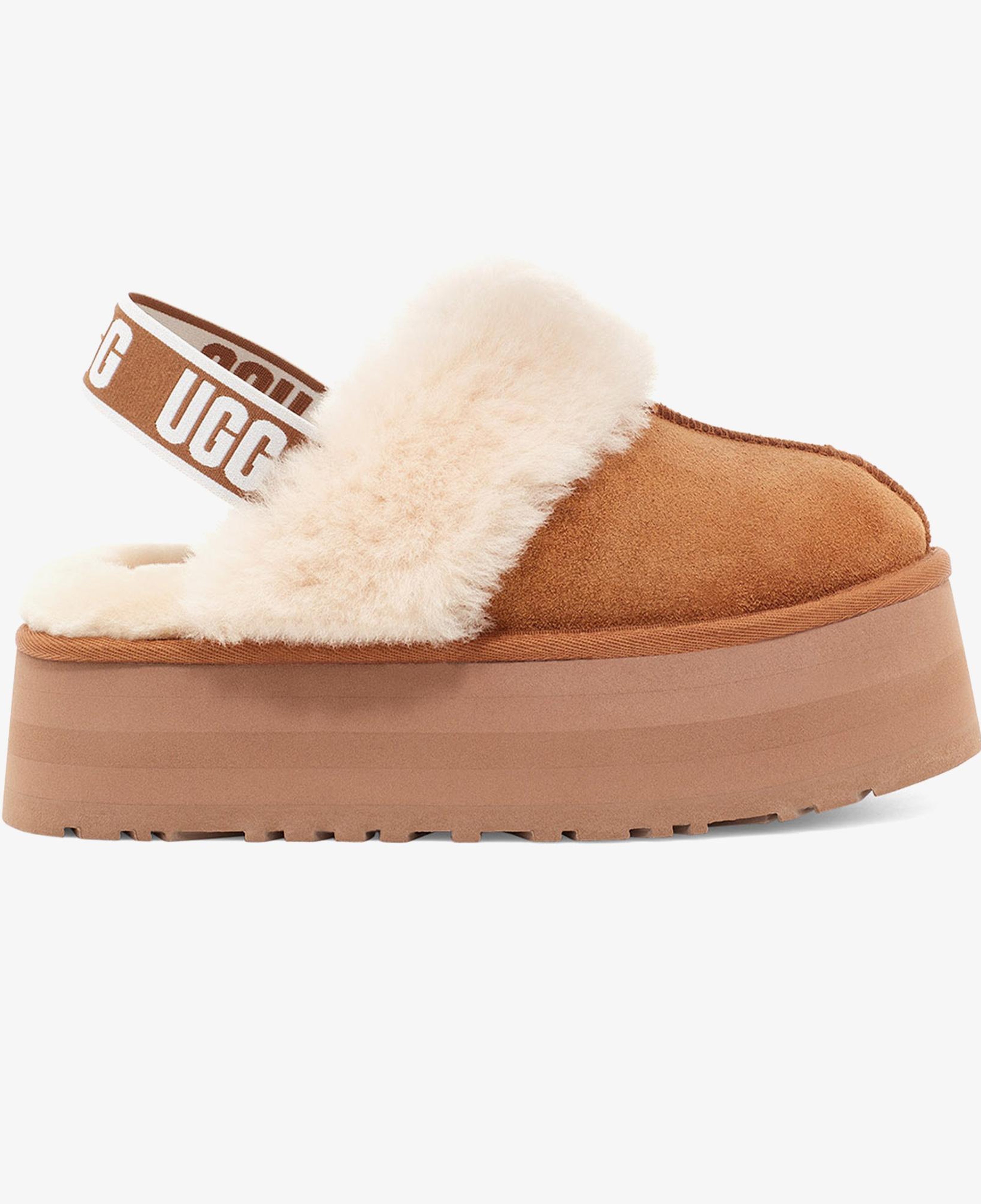 UGG Funkette Kadın Taba Terlik