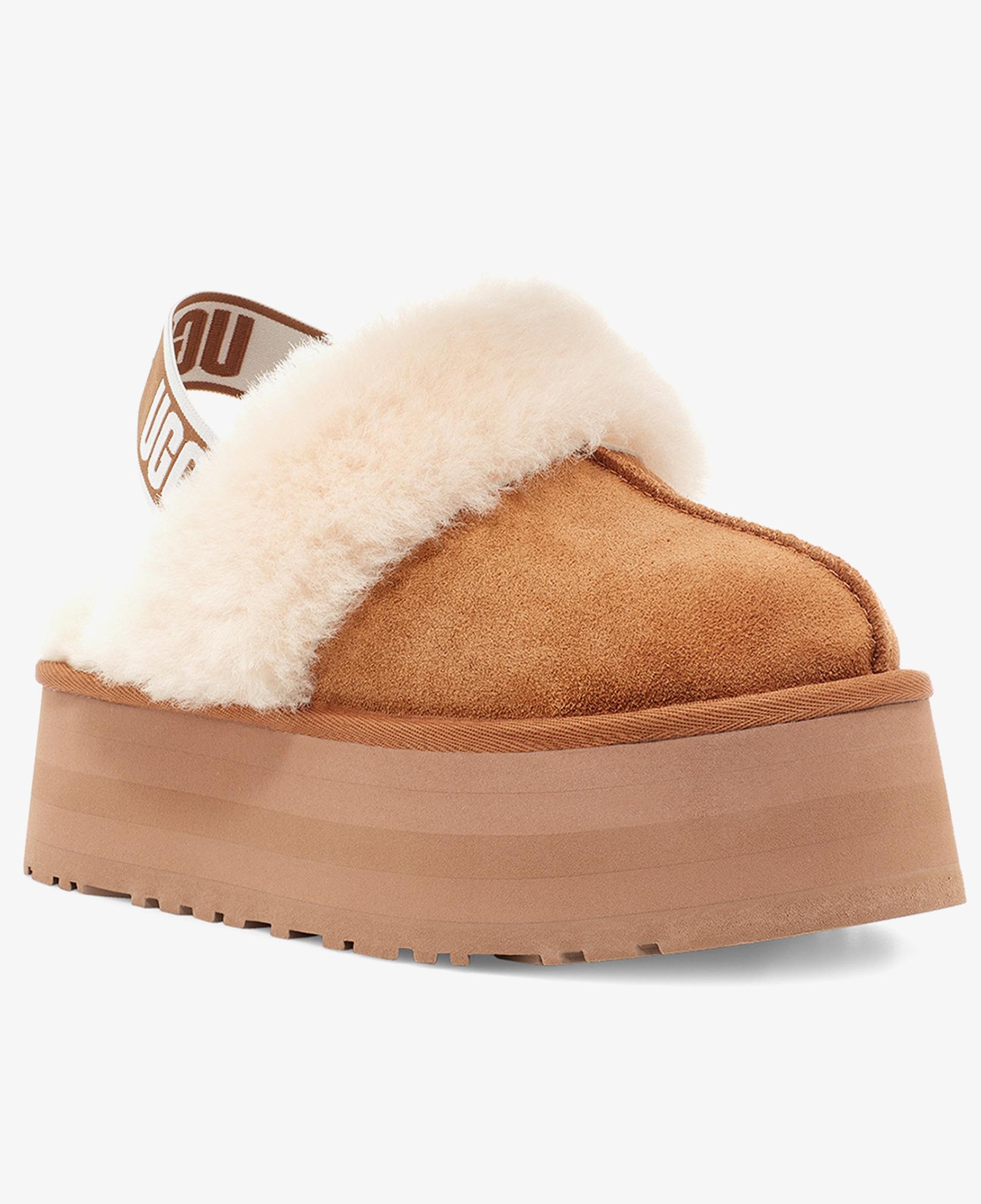 UGG Funkette Kadın Taba Terlik