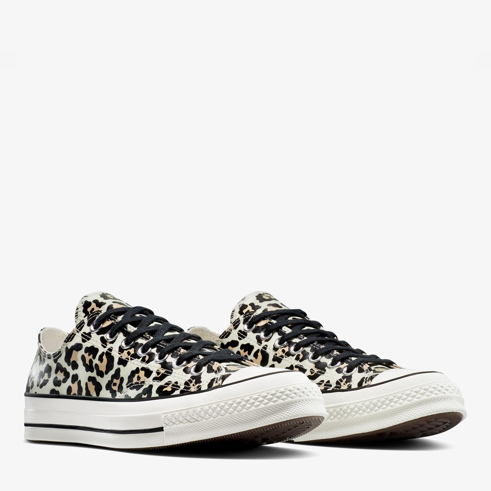 Converse Chuck 70 Glow In The Dark Leopard Print Unisex Krem Sneaker