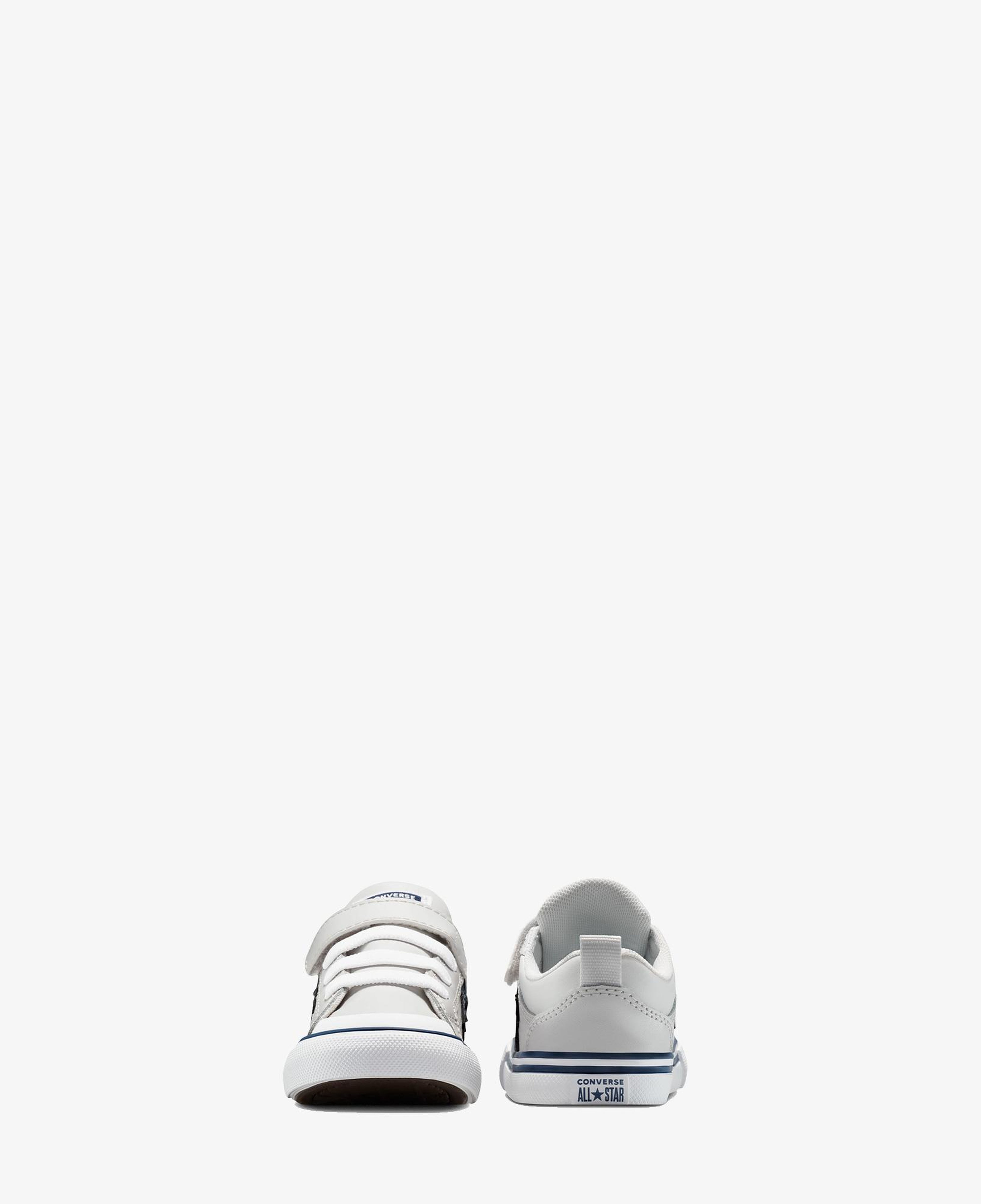 Converse Pro Blaze Strap Leather Easy On Çocuk Gri Sneaker