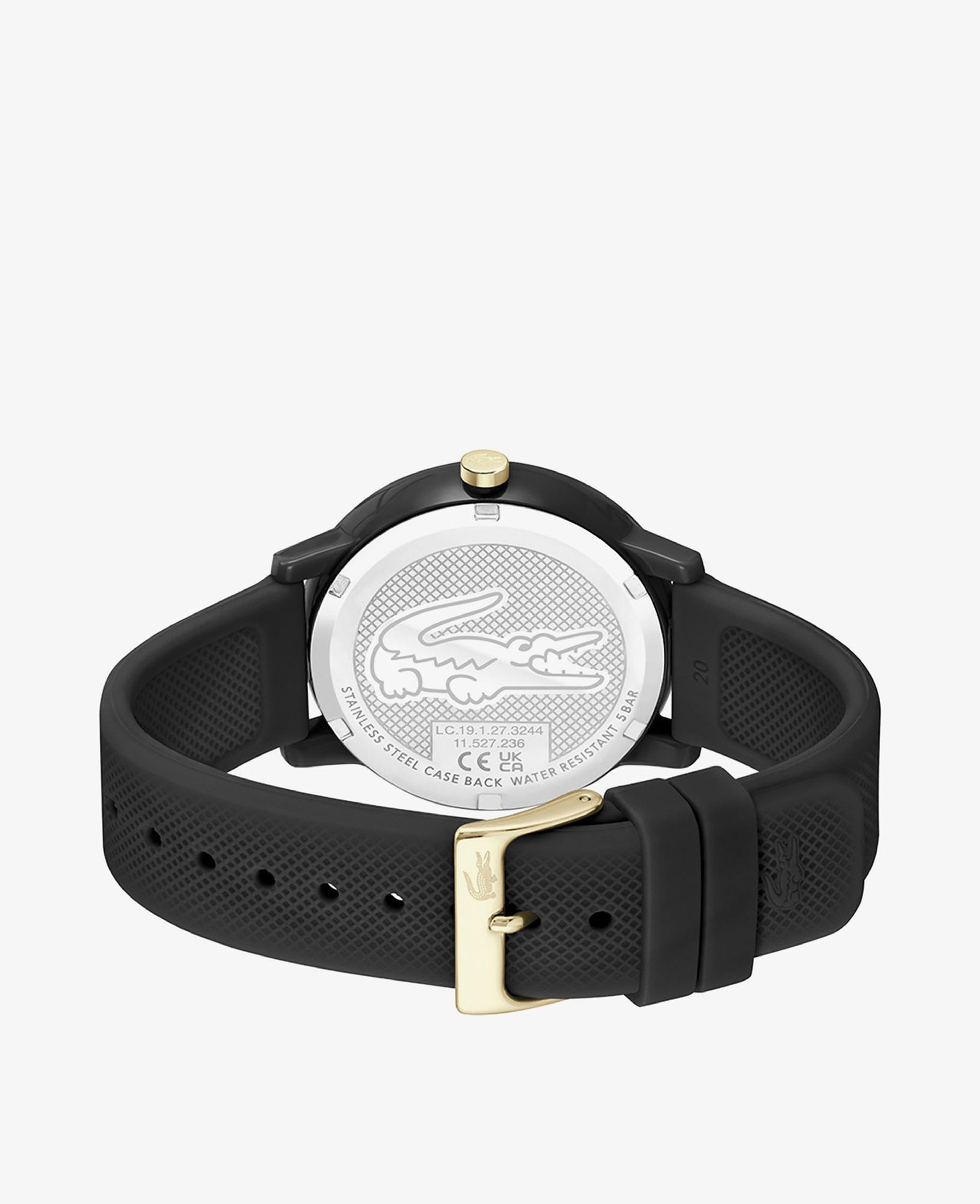 Lacoste L.12.12 Unisex Siyah Saat