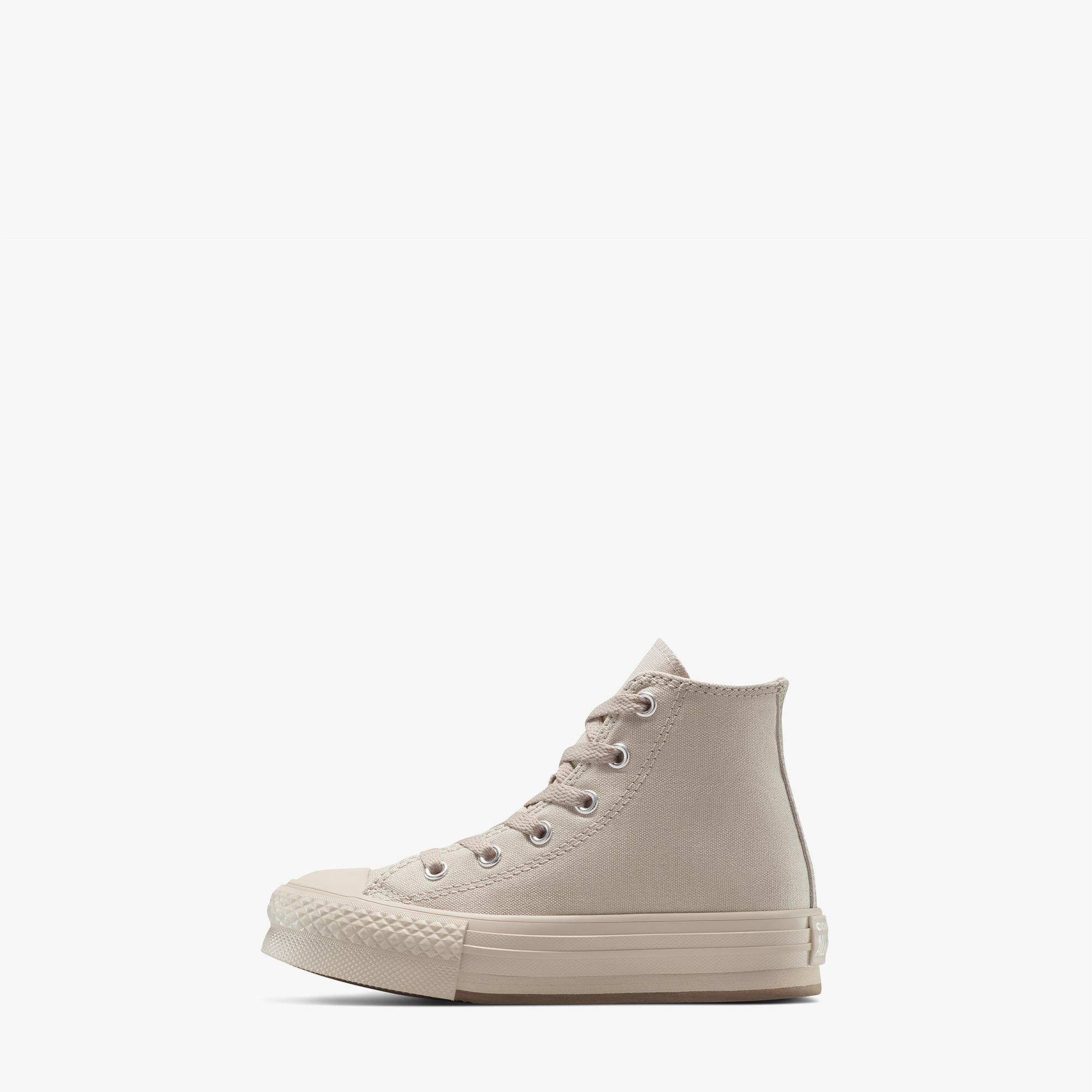 Converse Chuck Taylor All Star EVA Lift Platform Çocuk Bej Sneaker