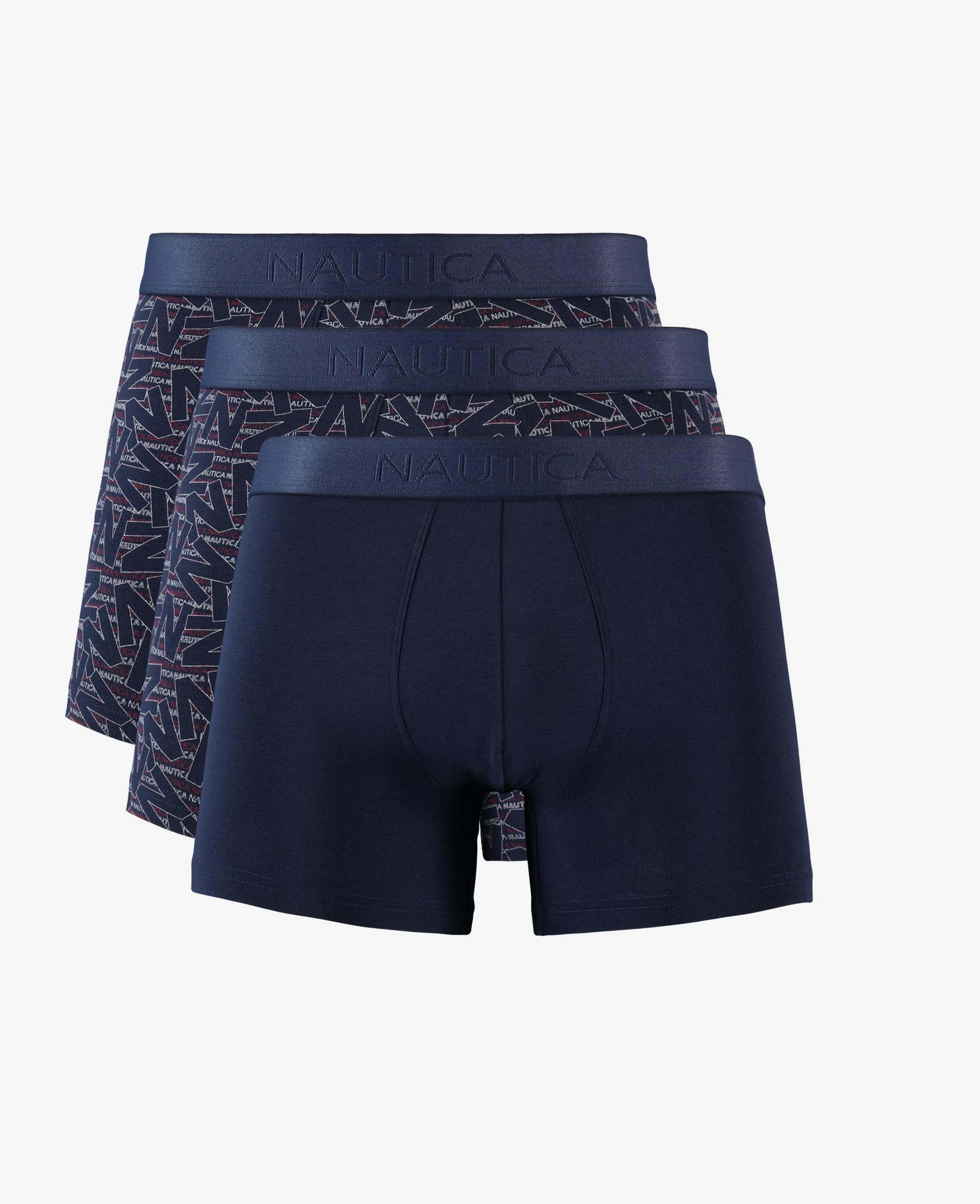 Nautica Erkek Lacivert 3'lü Boxer