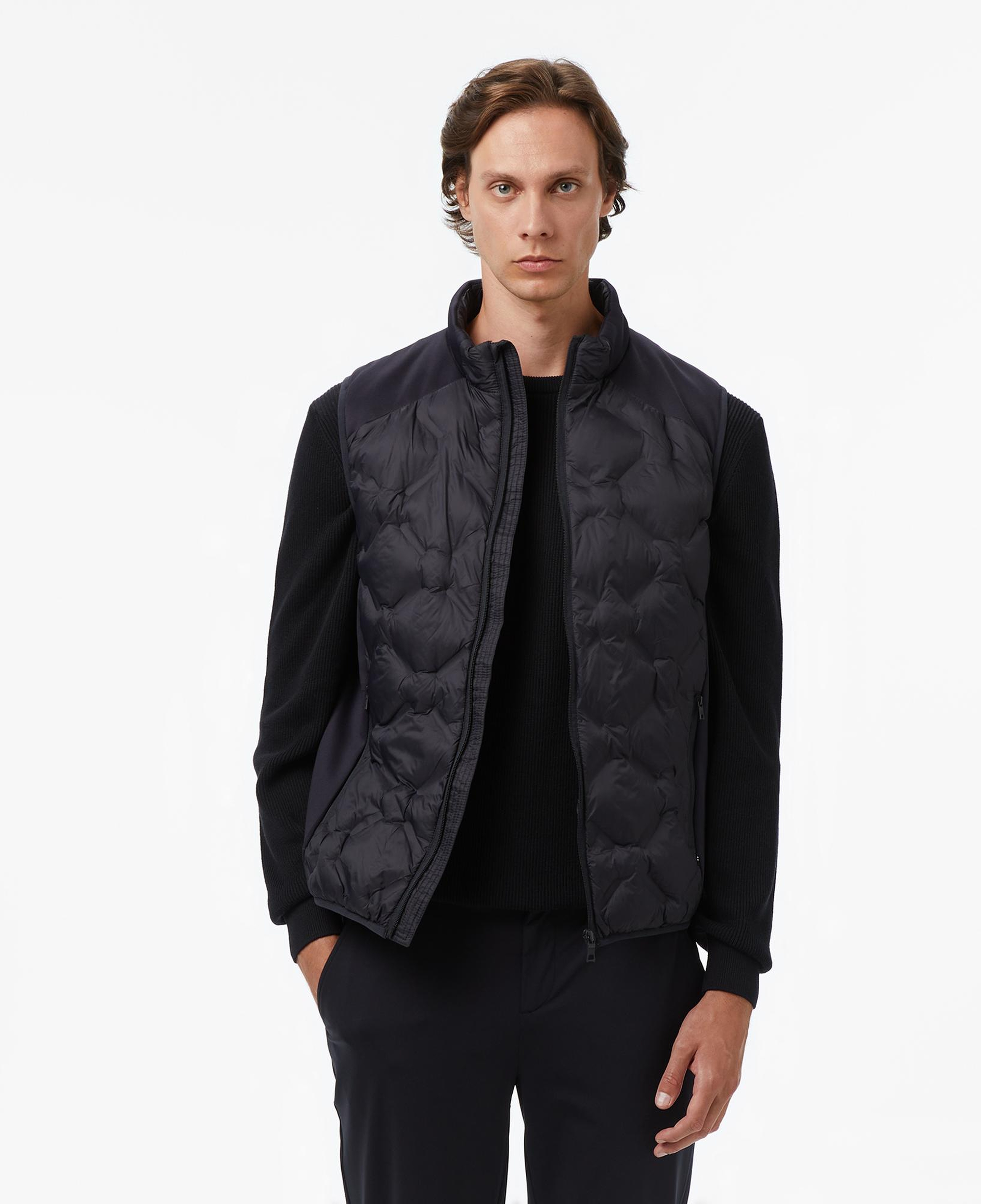 Nautica Erkek Siyah Regular Fit Yelek