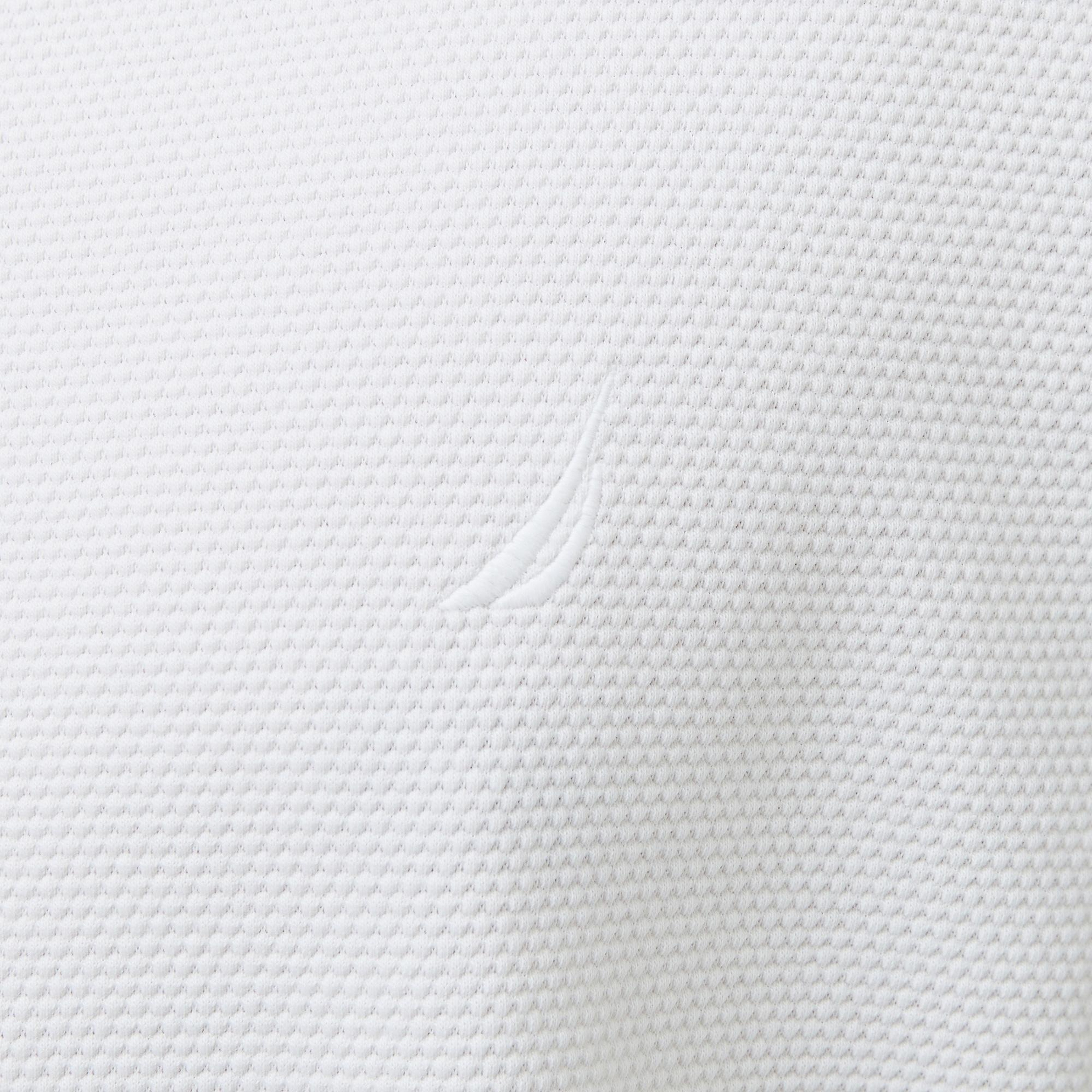 Nautica Erkek Beyaz Classic Fit Polo