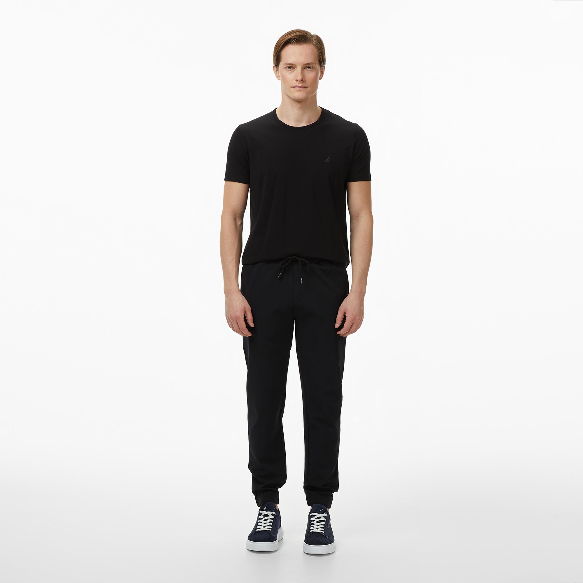 Nautica Erkek Siyah Classic Fit Eşofman Altı