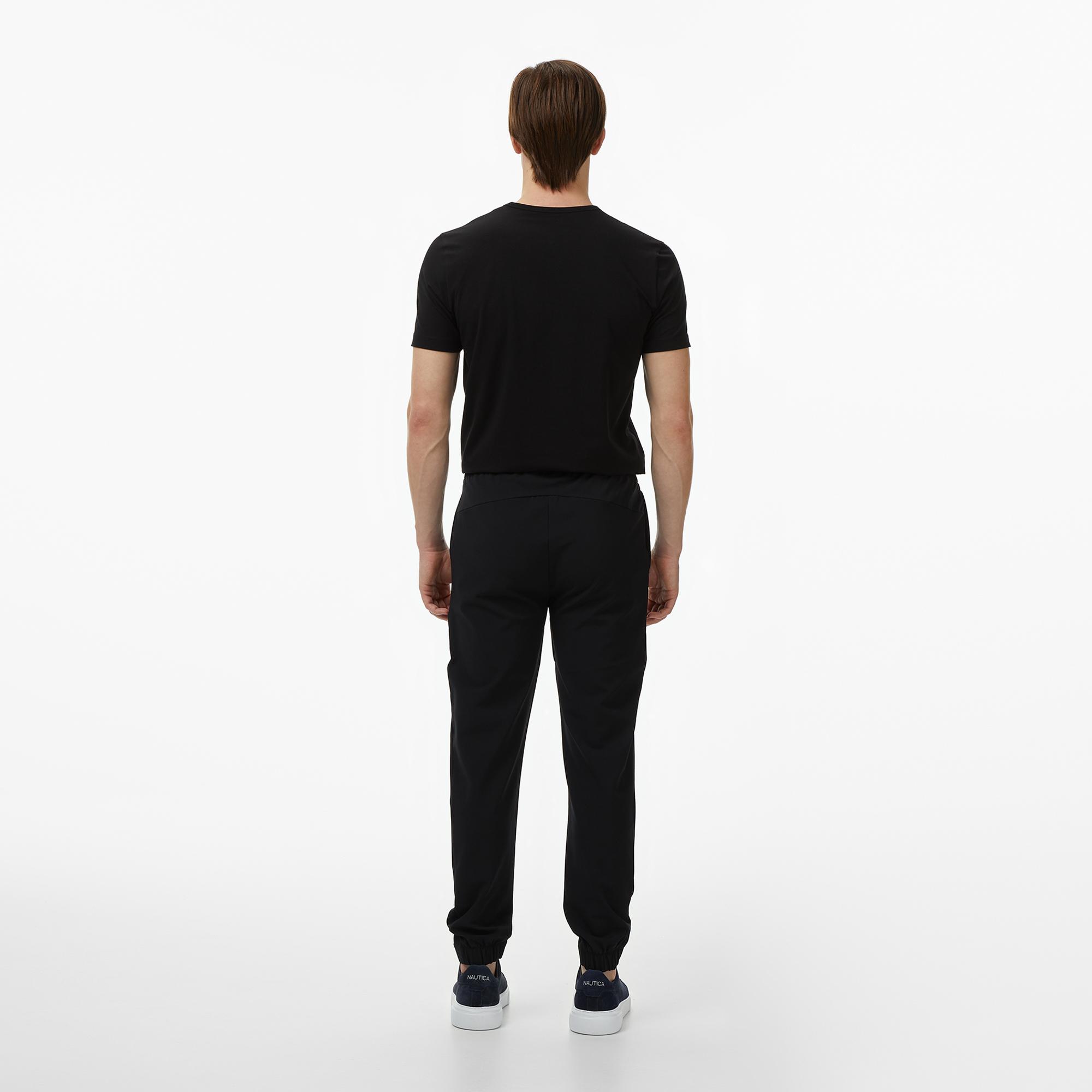 Nautica Erkek Siyah Classic Fit Eşofman Altı