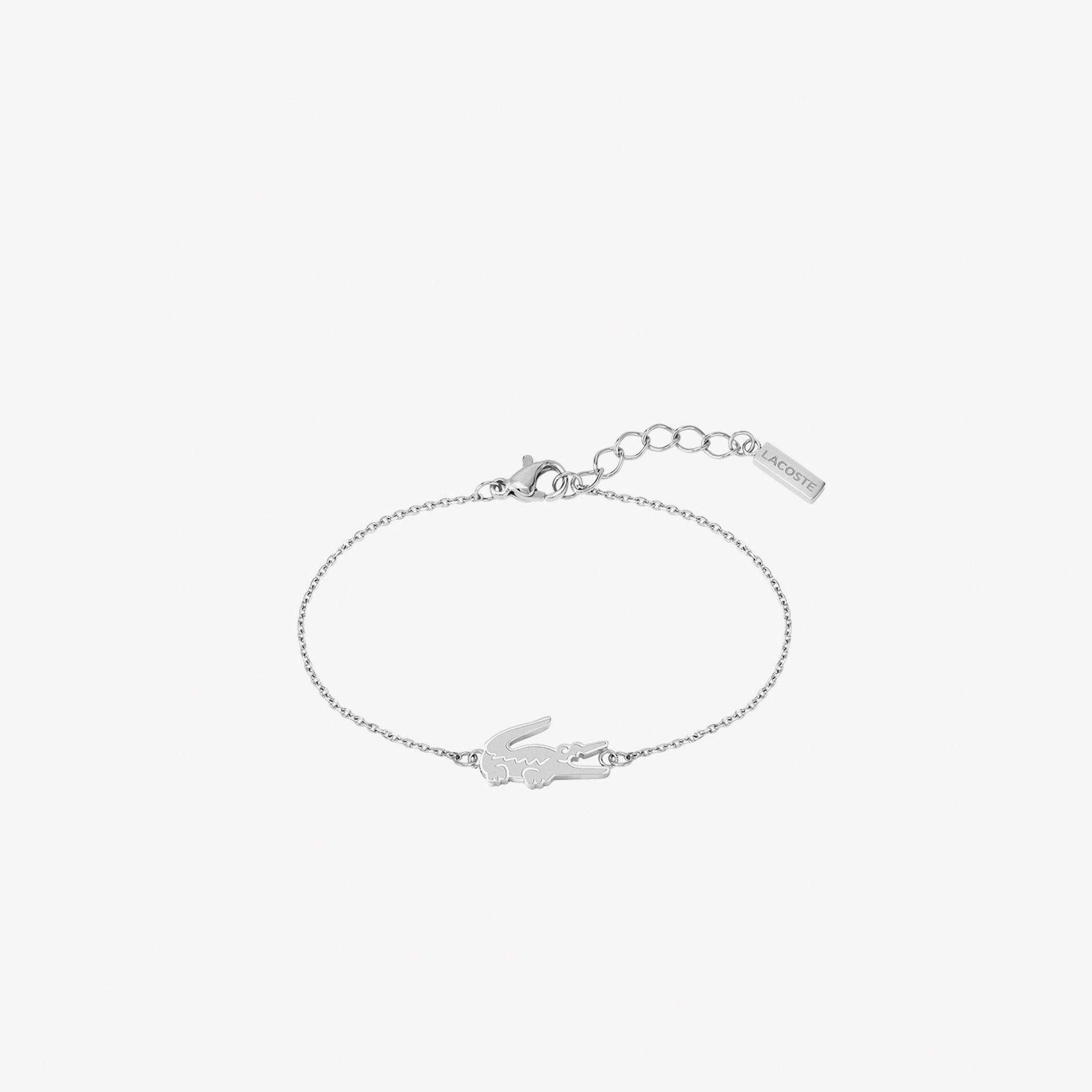 Lacoste Crocodile Kadın Gri Bileklik
