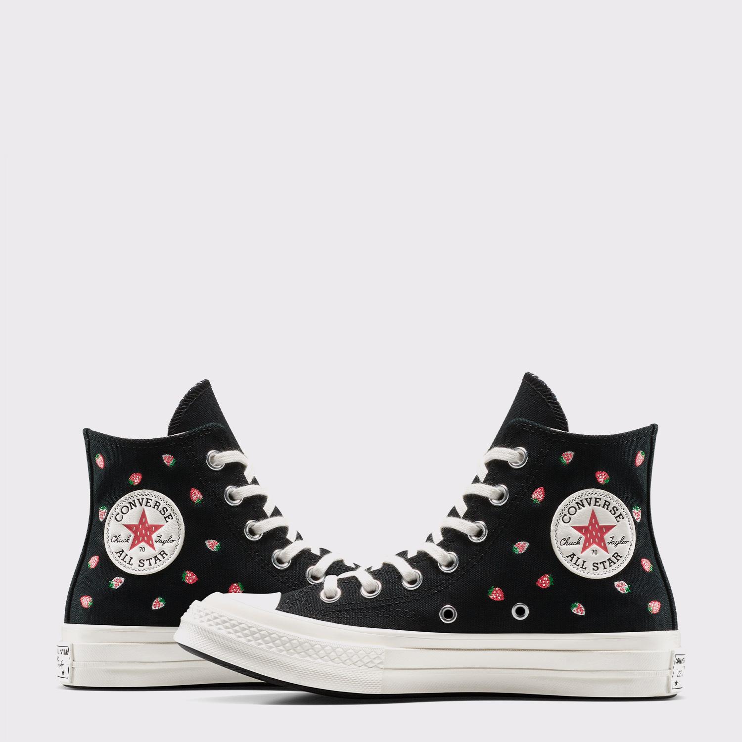 Converse Chuck 70 Strawberries Unisex Siyah Sneaker
