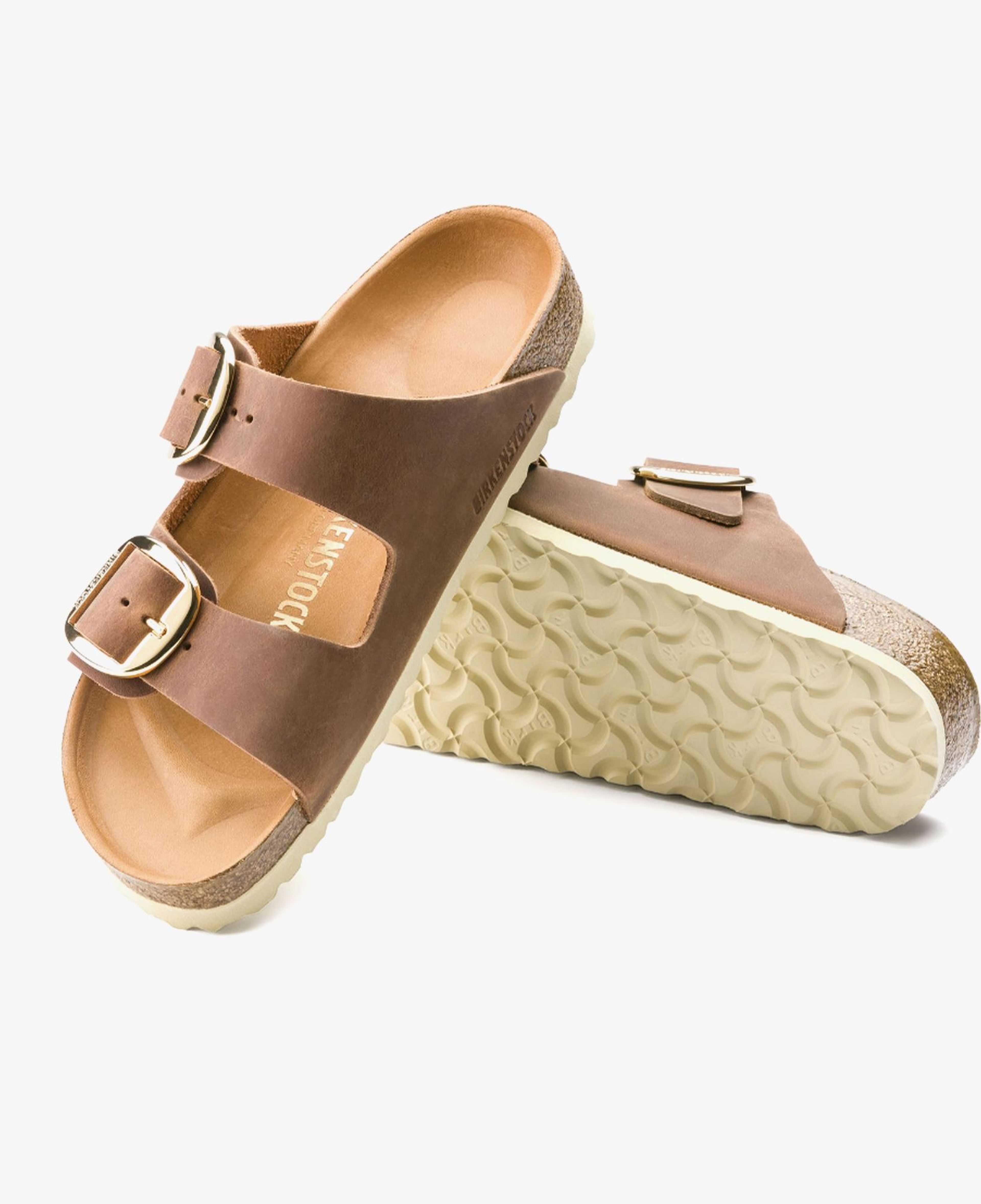 Birkenstock Arizona Big Buckle Fl Kadın Kahverengi Terlik