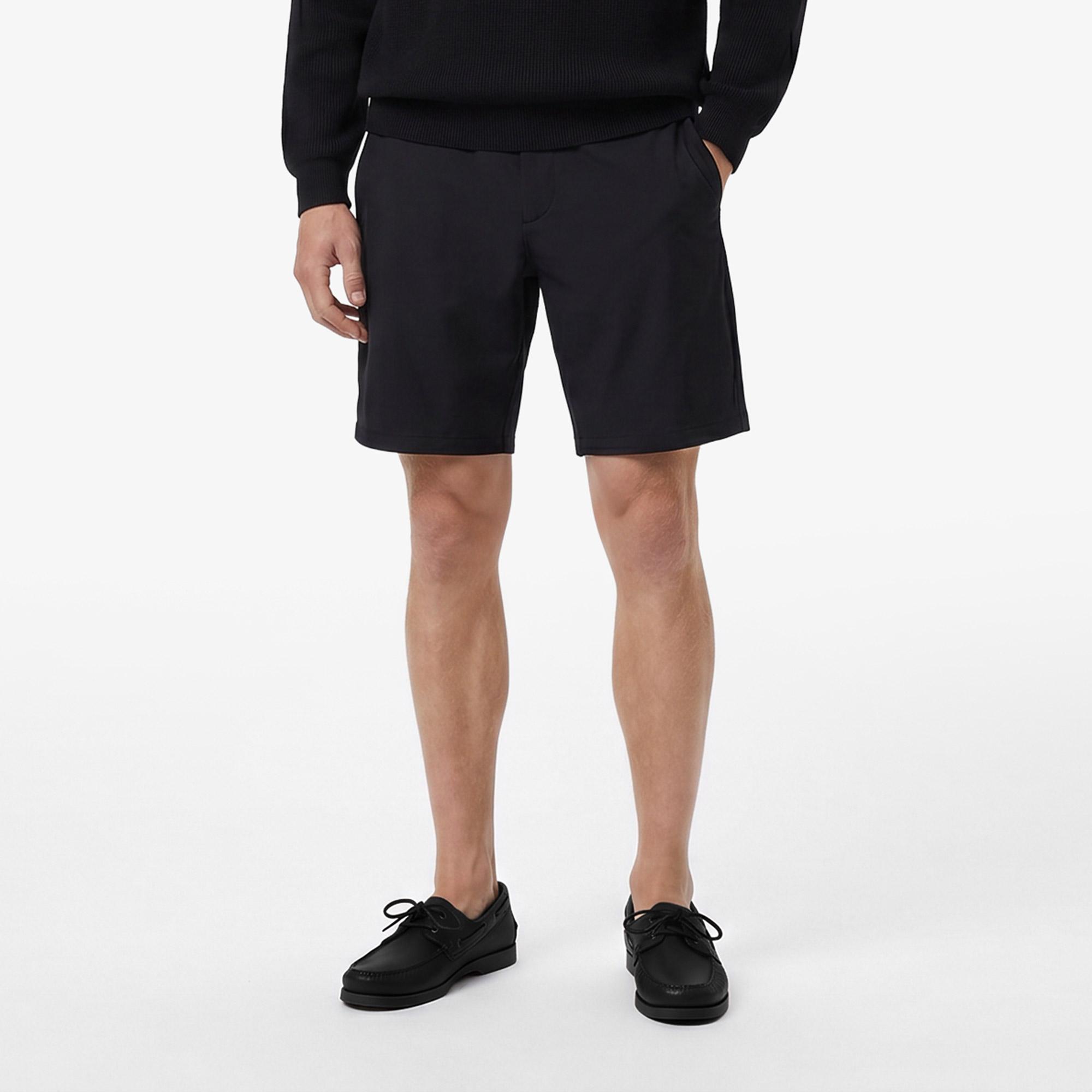 Nautica Erkek Siyah Regular Fit Su İtici Şort